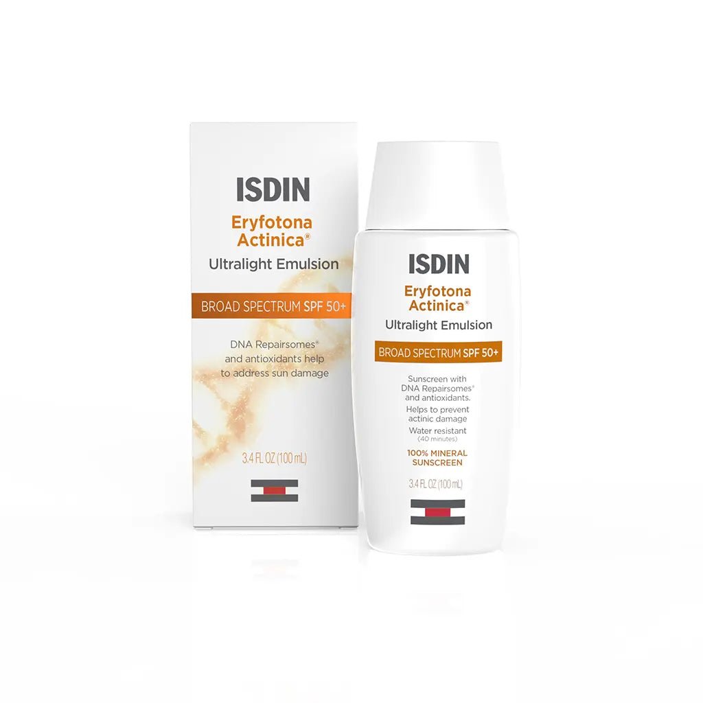 Eryfotona Actinica SPF 50+ Sunscreen Lotion - Broad Spectrum UV Protection for Face & Body - Daily Use for Sensitive Skin - Perfect for Outdoor Activities & Beach Days
