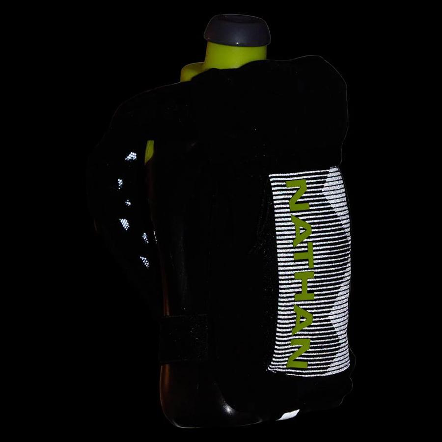 QuickSqueeze Plus 12oz Handheld Water Bottle - Leak Proof Portable Sports Drink Container for Gym, Hiking & Outdoor Activities