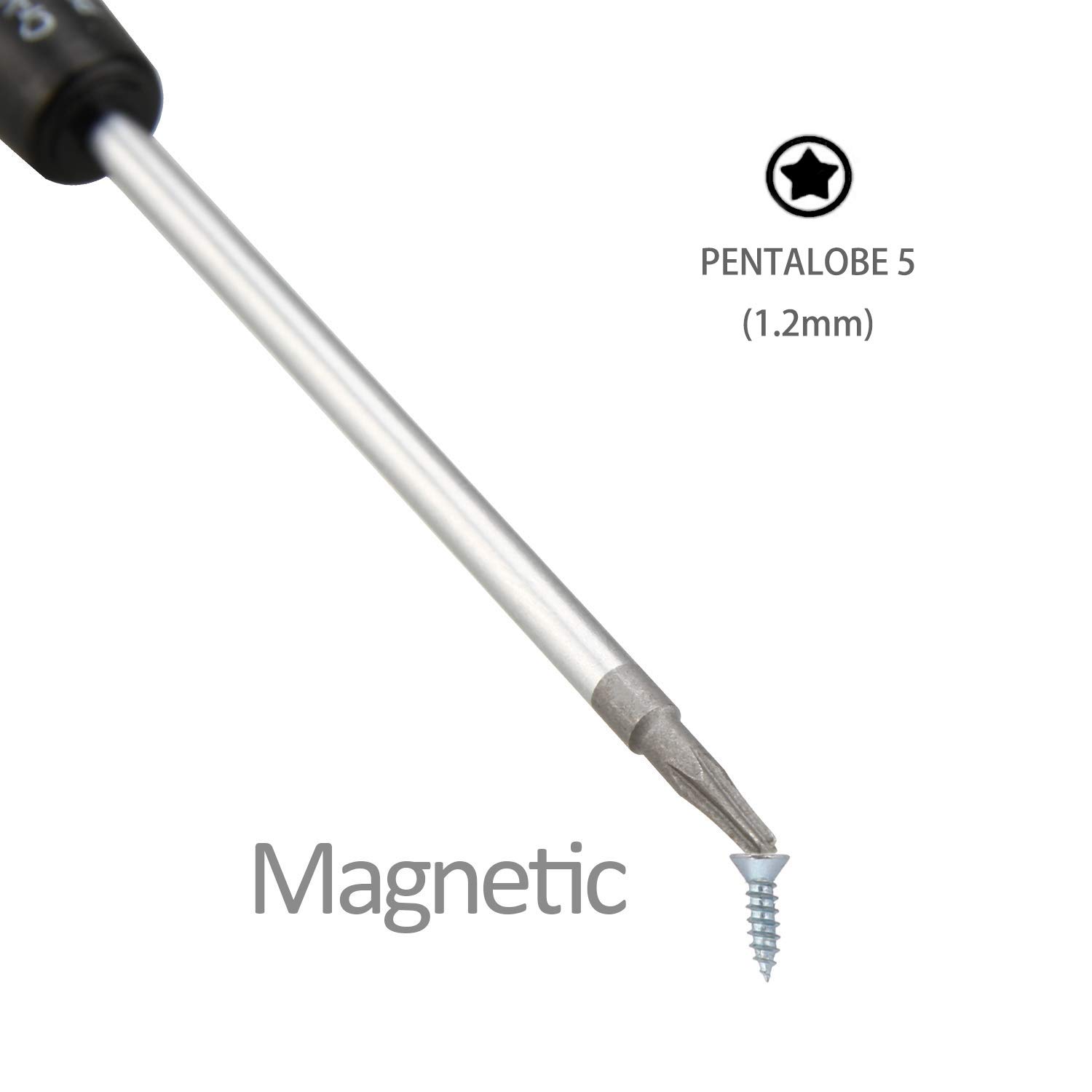 HQMaster Pentalobe Screwdriver Set for Apple MacBook Air & Pro - 5-Point Star Screwdriver Kit for Retina Display MacBook Laptop Bottom Cover Repair - Perfect for DIY Computer Maintenance and MacBook Case Opening