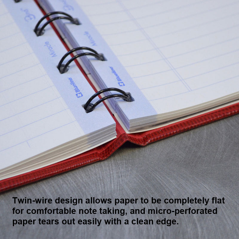 MiracleBind Notebook - Durable Spiral Bound Notebook for School, Office & Journaling | College Ruled Paper, 100 Sheets, 8.5 x 11 Inches | Perfect for Note Taking, Sketching & Planning