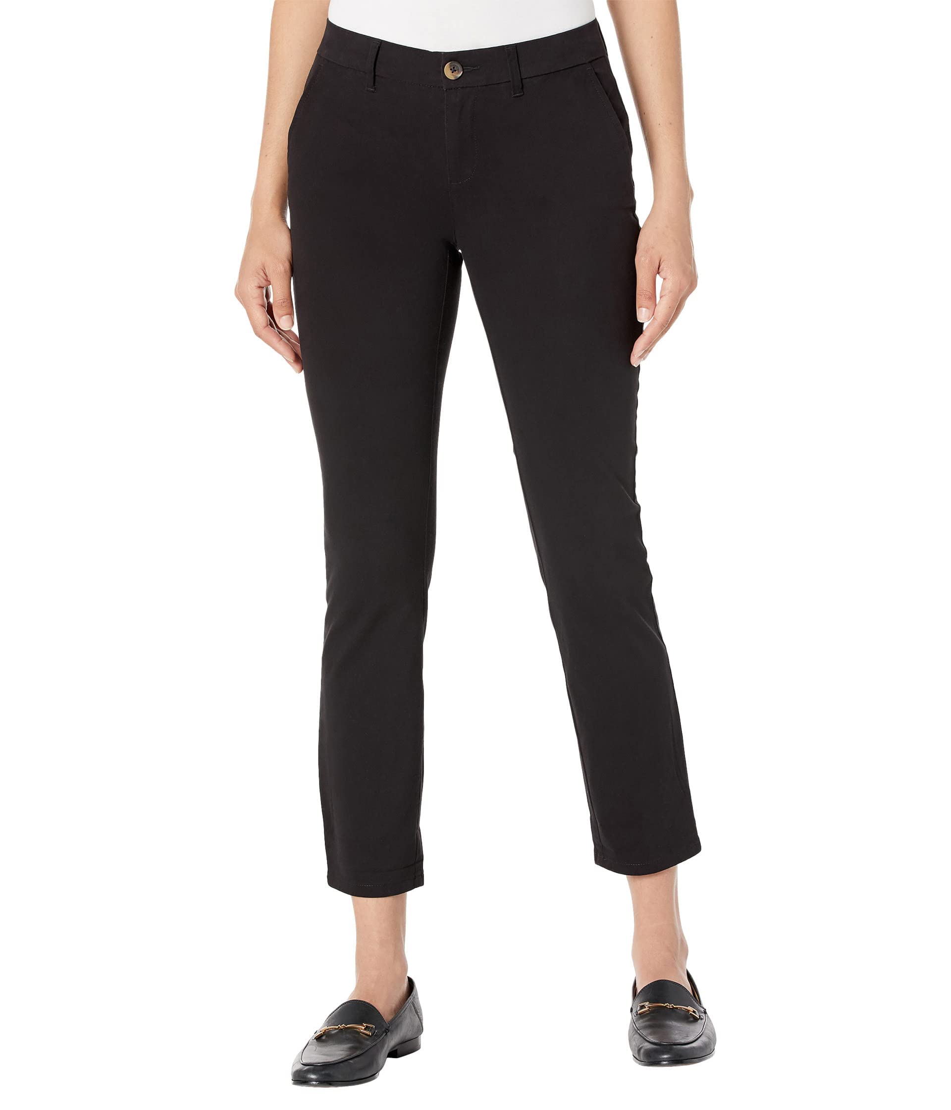 Tommy Hilfiger Women's Hampton Chino Pants - Lightweight Relaxed Fit Casual Pants for Work, Travel & Everyday Wear