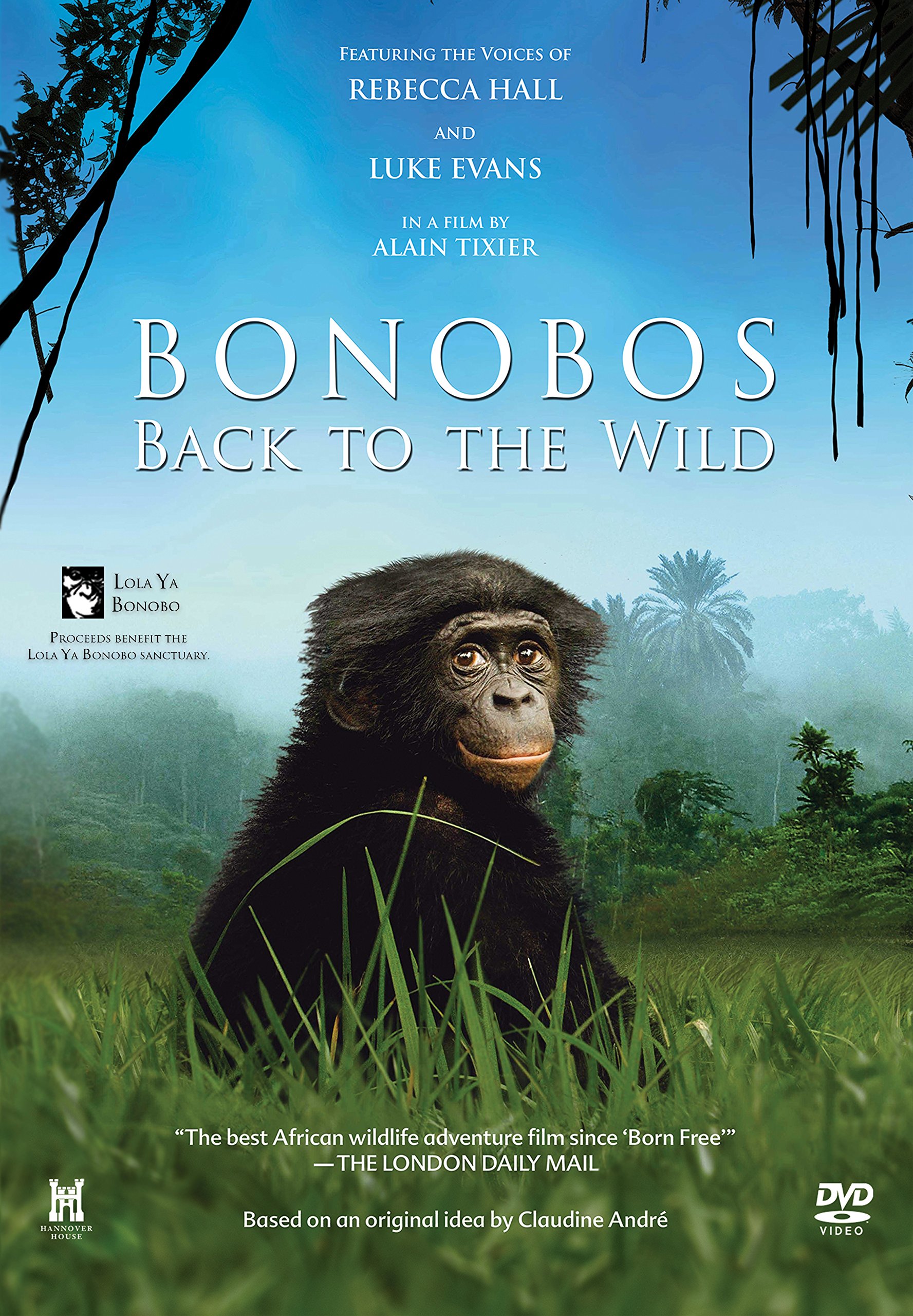 Bonobos Back to the Wild - Premium Primate Documentary DVD | Wildlife Conservation Film for Animal Lovers & Nature Enthusiasts | Perfect for Educational Use & Home Viewing