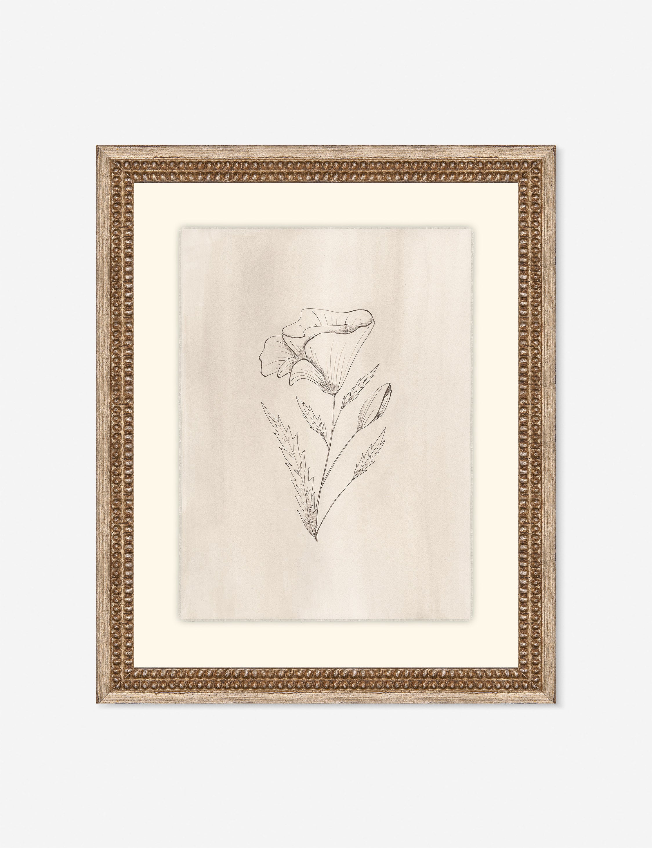 Elegant Botanical III Wall Art by Makai Howell - Modern Floral Canvas Print for Living Room, Bedroom & Office Decor