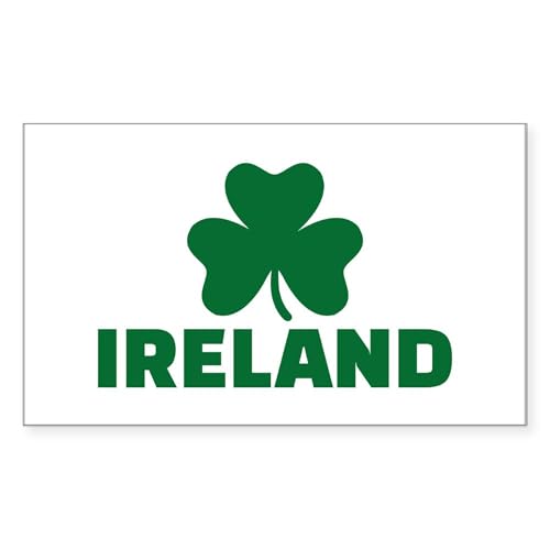 White - Ireland Shamrock