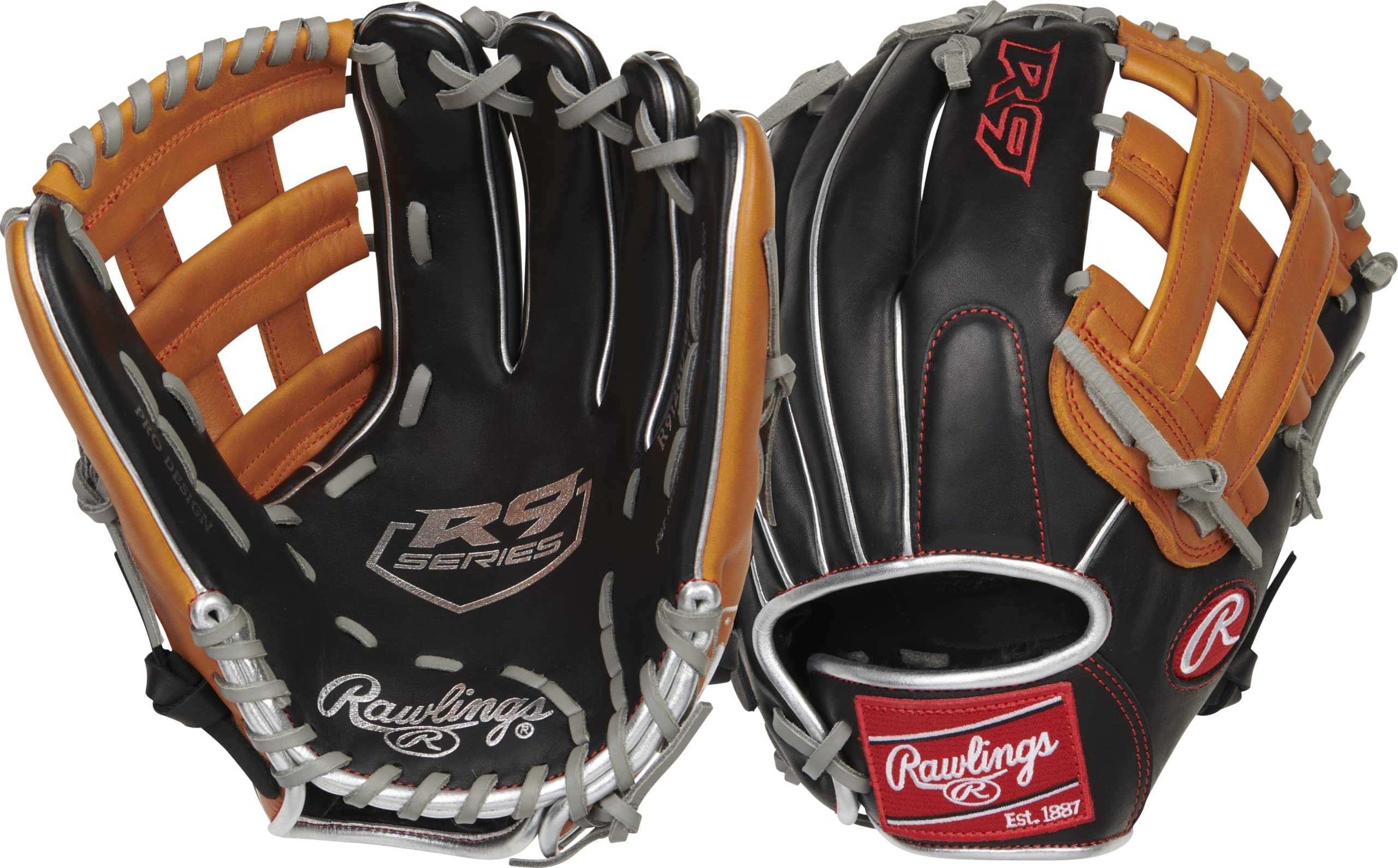 Rawlings R9 Youth Contour FIT Baseball Glove - 11