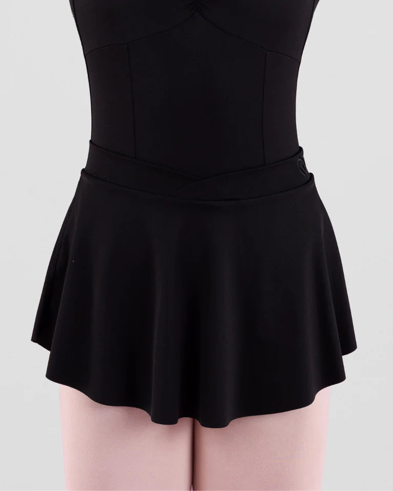Stylish Sylvie Black Skirt for Women - Elegant A-Line Midi Skirt with Pockets | Perfect for Office, Party & Casual Outfits