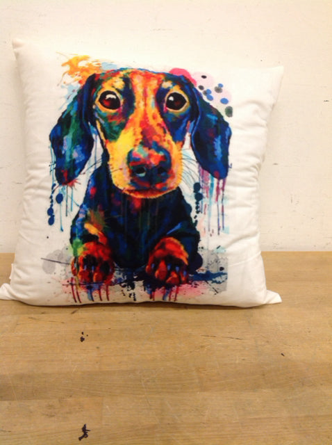 16 Multi-Color Soft & Cozy Dog Pillow for Pets - Comfortable Cushion for Beds, Couches, and Crates - Perfect for Small, Medium & Large Dogs