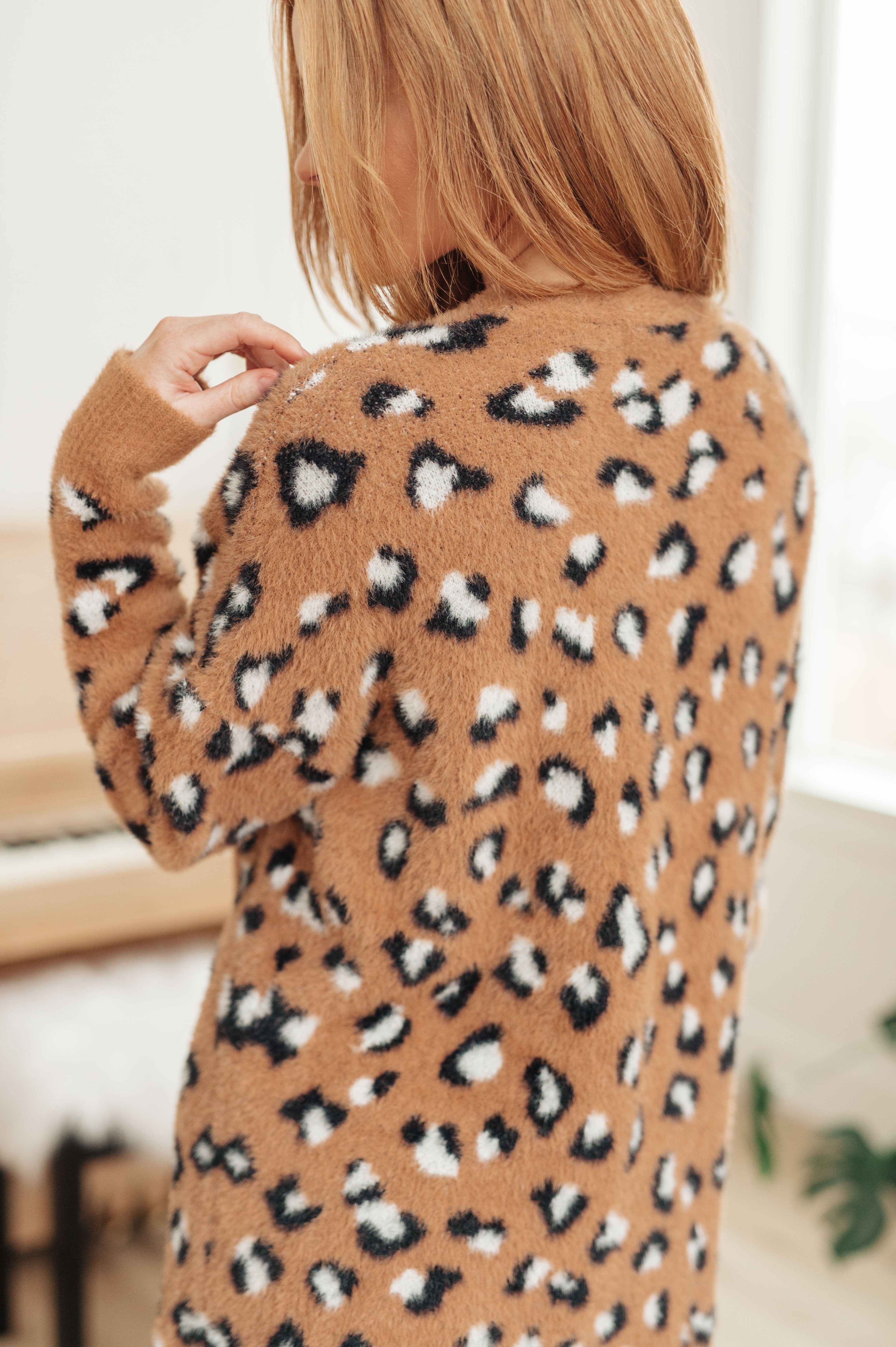 Animal Instinct Longline Cardigan for Women - Cozy Open Front Knit Sweater | Perfect for Fall Layering, Casual Outfits & Coffee Dates
