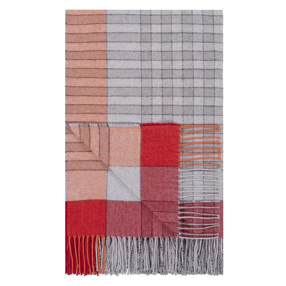 Handwoven Bankura Cotton Throw Blanket - Soft & Lightweight for Bed, Sofa, or Travel - Cozy Home Decor & Perfect Gift Idea