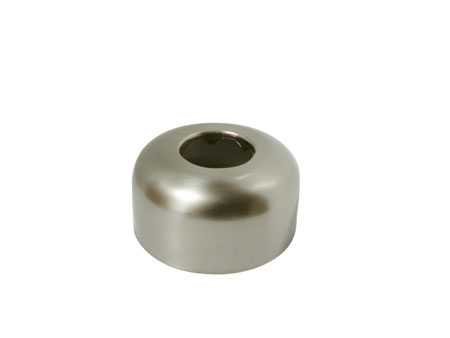 1.25 Inch Bell Flange in Satin Nickel Finish - Perfect for Plumbing, HVAC, and Decorative Pipe Connections
