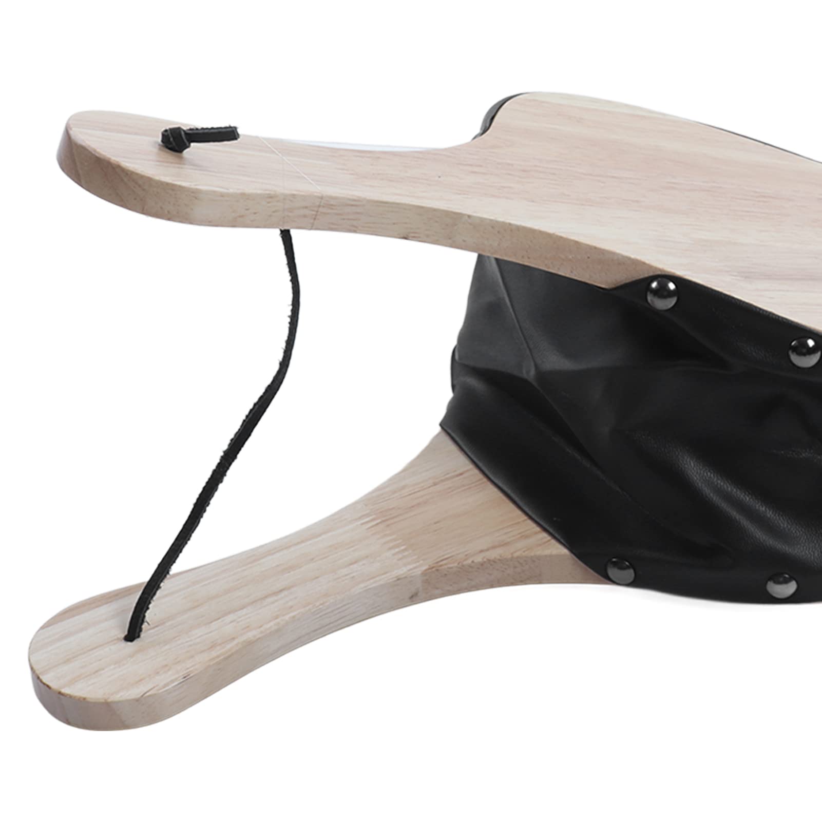**Fdit Fireplace Bellow - Handheld Manual Solid Wood & Leather Bellows for BBQ, Camping, Fireplace & Fire Pit - Perfect for Outdoor Grilling, Fire Starting & Campfire Fun**