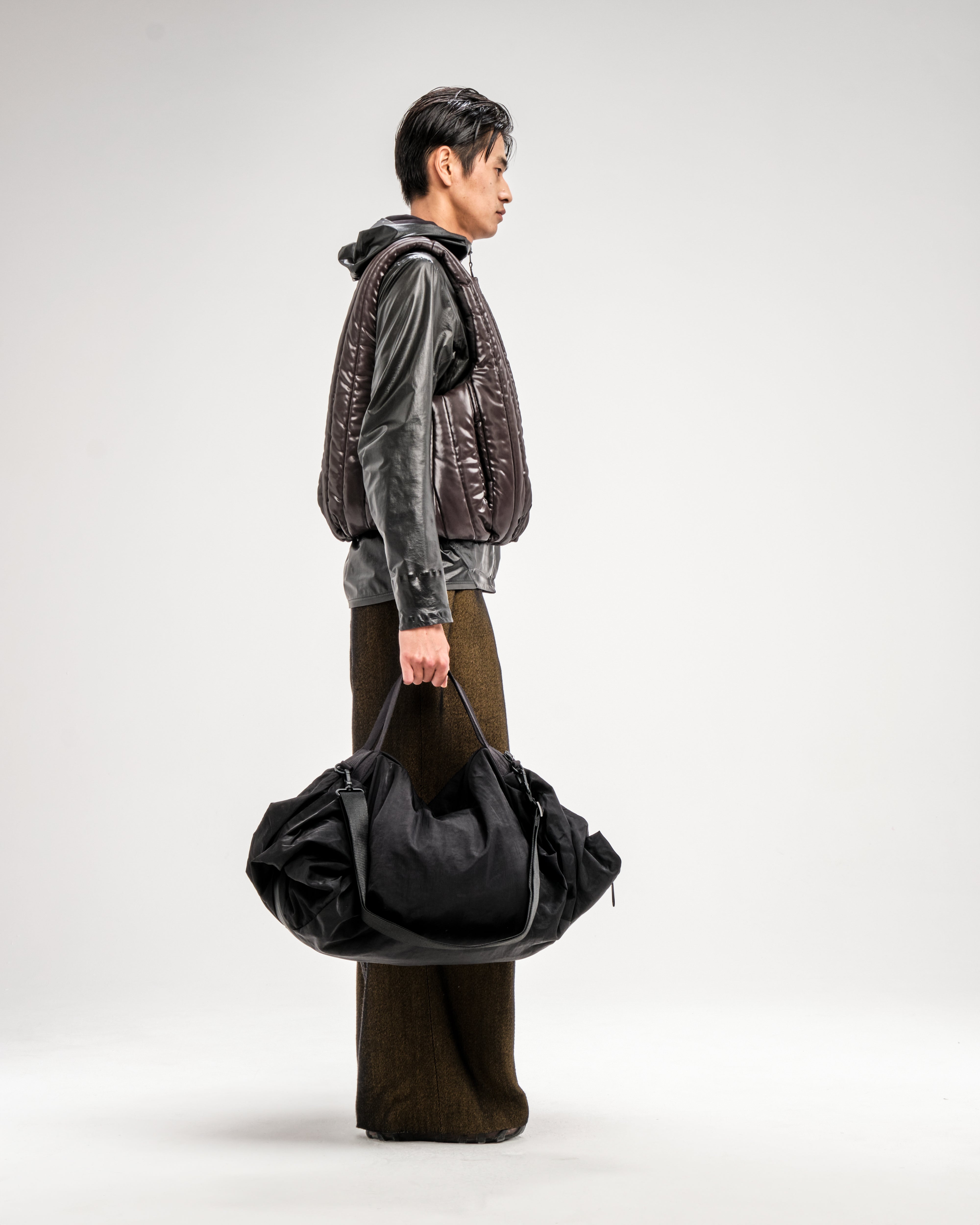 Cote & Ciel Obed Smooth Duffle Bag - Waterproof Travel Duffel with Laptop Compartment | Perfect for Business Trips, Gym & Weekend Getaways