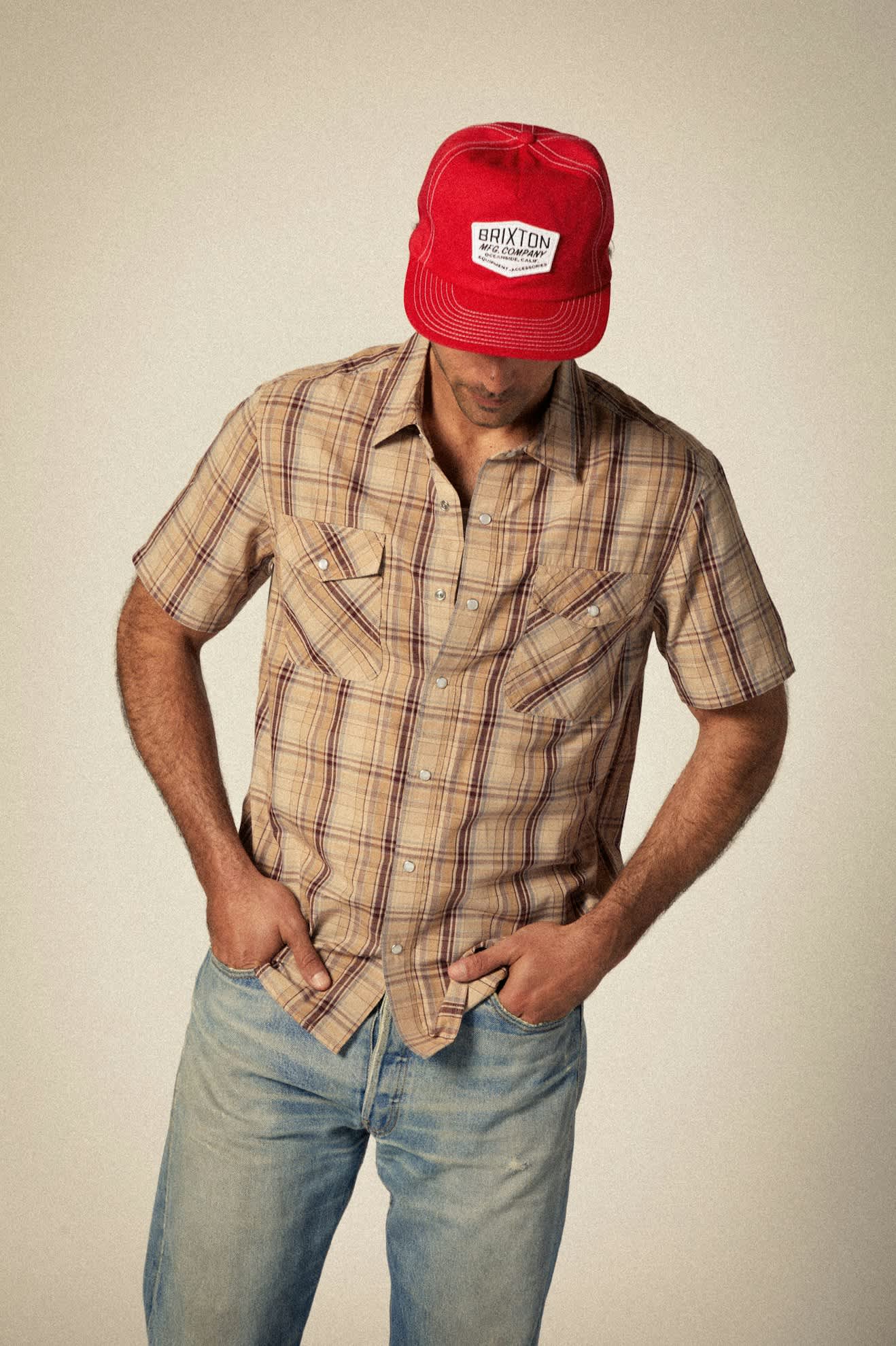 Coleson Snapback Hat - Adjustable Red Baseball Cap for Men & Women - Perfect for Sports, Casual Wear & Outdoor Activities