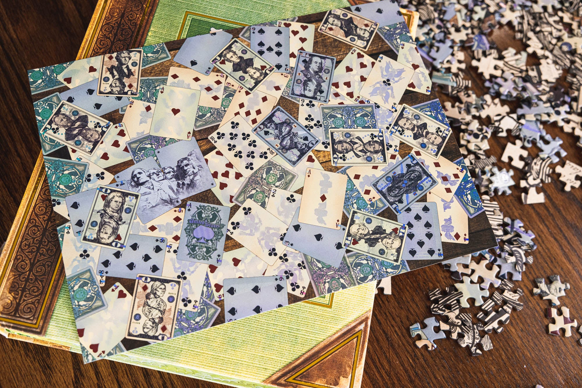 Legal Tender Jigsaw Puzzle - US Currency Themed 1000 Piece Puzzle for Adults & Collectors - Perfect for Home Decor, Gift Giving & Relaxation