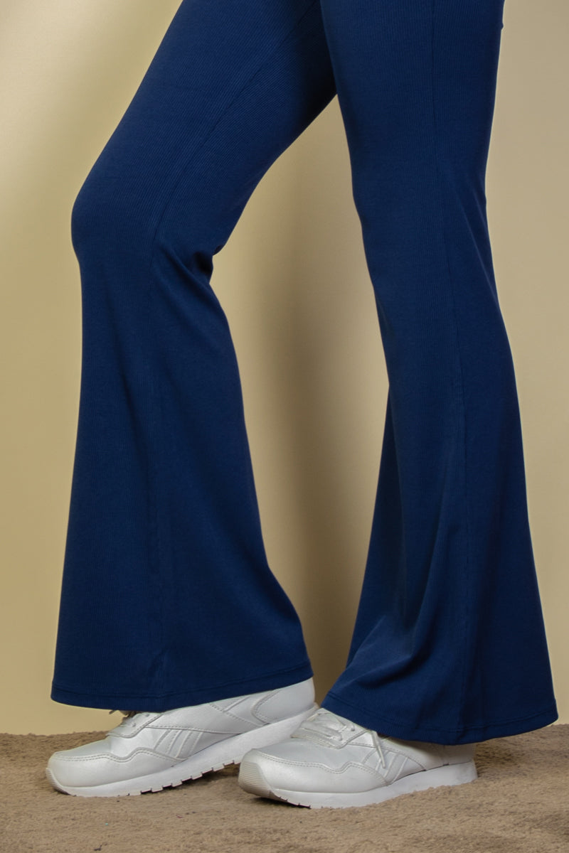 High Waisted Flare Pants for Women - CAPELLA Stretchy Bootcut Jeans with Comfortable Elastic Waistband | Perfect for Office, Casual Wear & Night Out