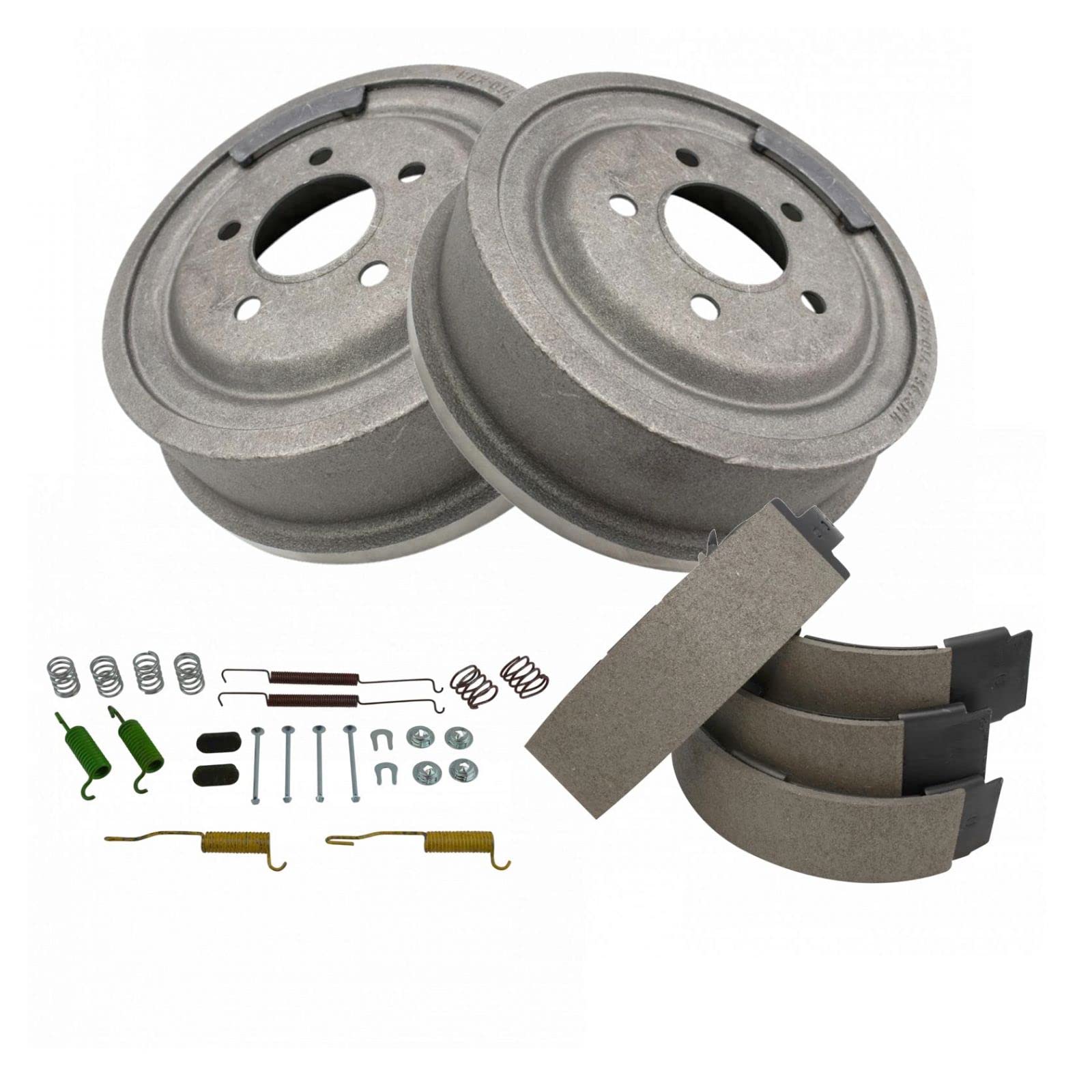 Ford Ranger & Mazda B-Series Brake Shoe, Hardware & Drum Kit Set - Complete Braking System Replacement for Smooth Stopping Power (Ideal for Off-Roading & Heavy-Duty Towing)