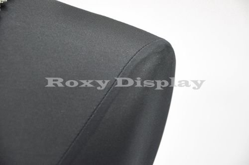 ROXYDISPLAY™ Female Mannequin with Black Tripod & Wooden Base (JF-F2/4BK+BS-02BKX) - Perfect for Boutique Display, Fashion Photography & Retail Store Decor