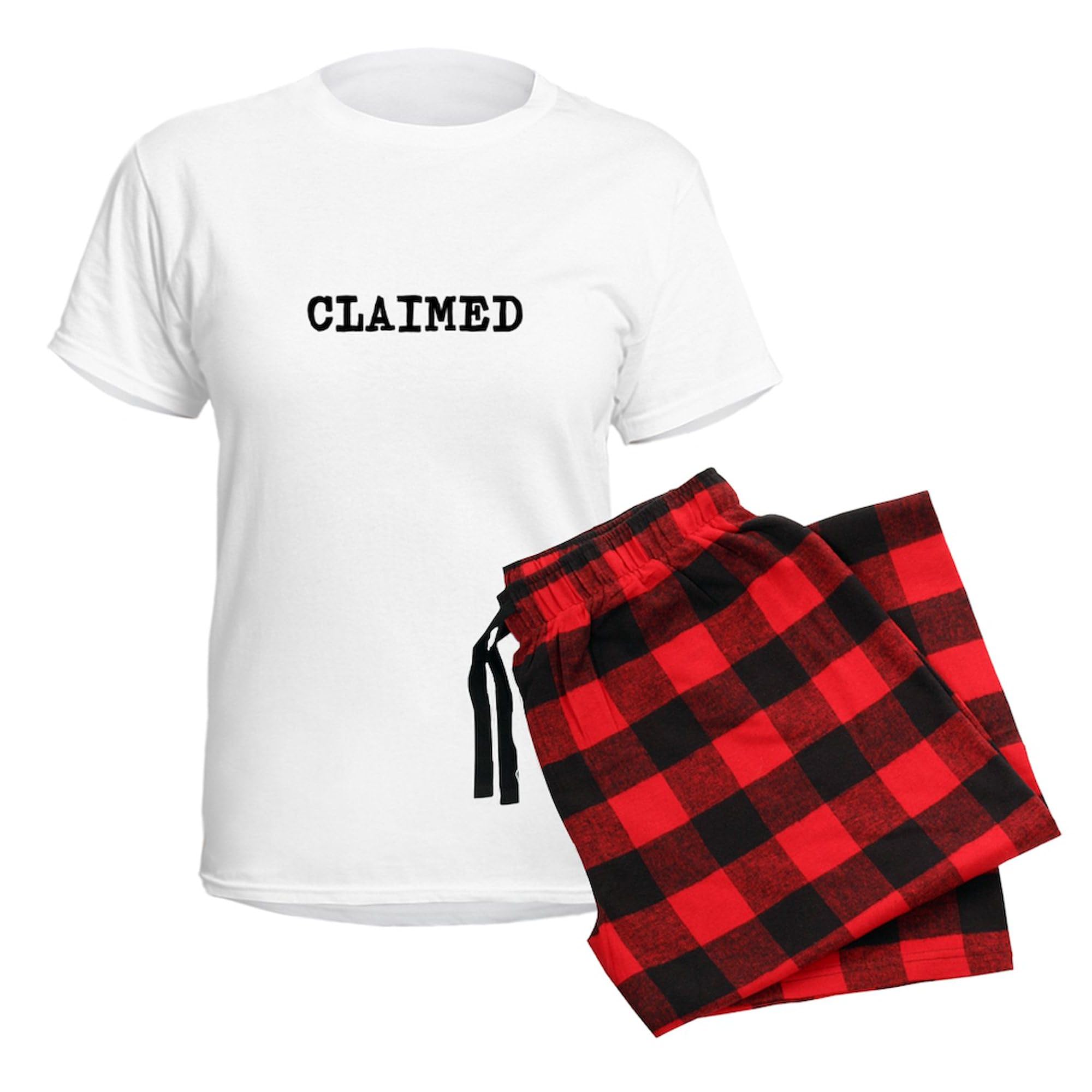 Claimed Pajamas for Women - Soft Cotton Pajama Set | Comfortable Sleepwear & Lounge Wear for Relaxing at Home or Sleepovers