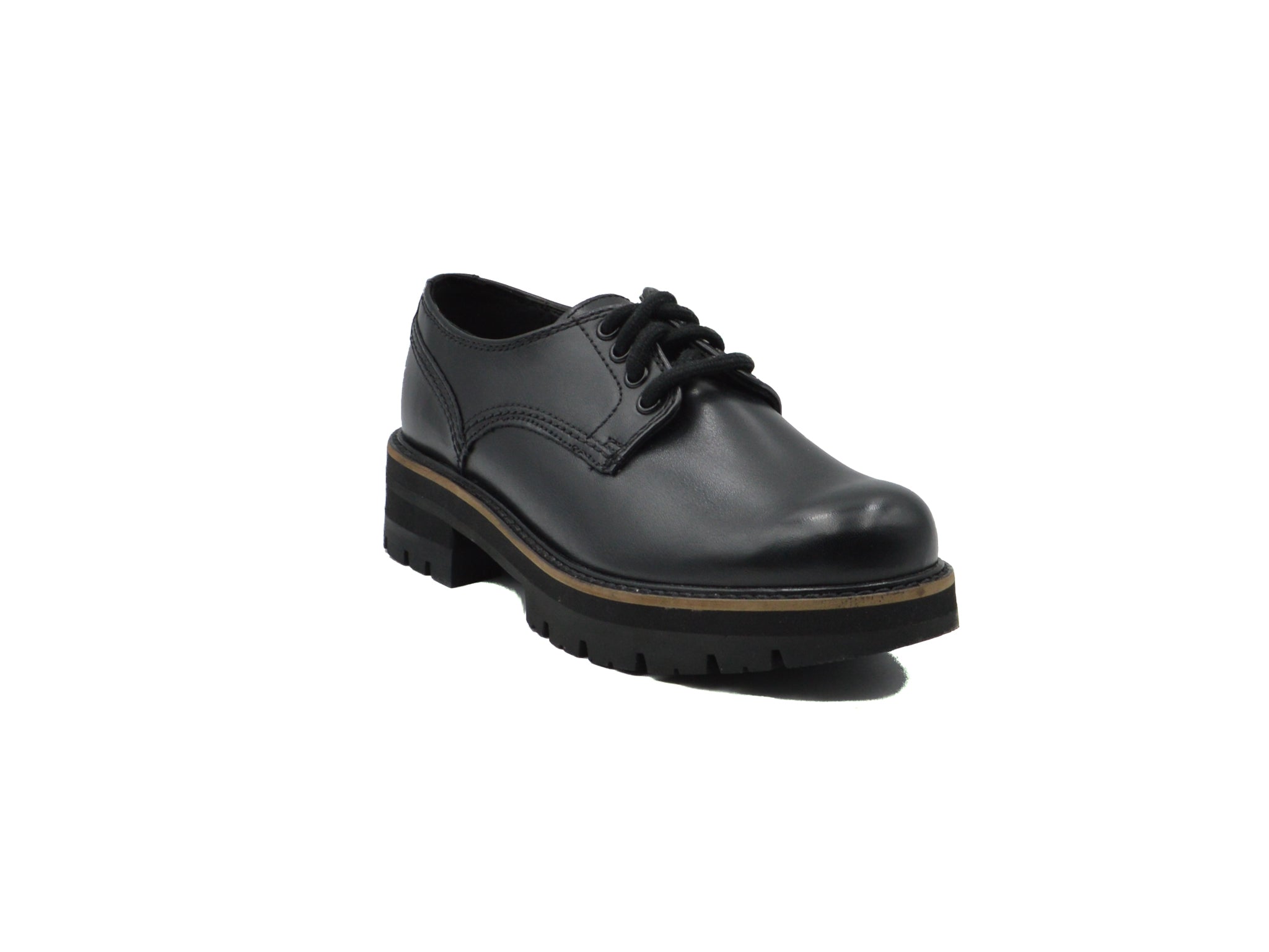 CLARKS Orianna Derby Shoes for Women - Comfortable & Stylish Leather Loafers for Work, Office & Casual Wear | Slip-On Design with Cushioned Footbed