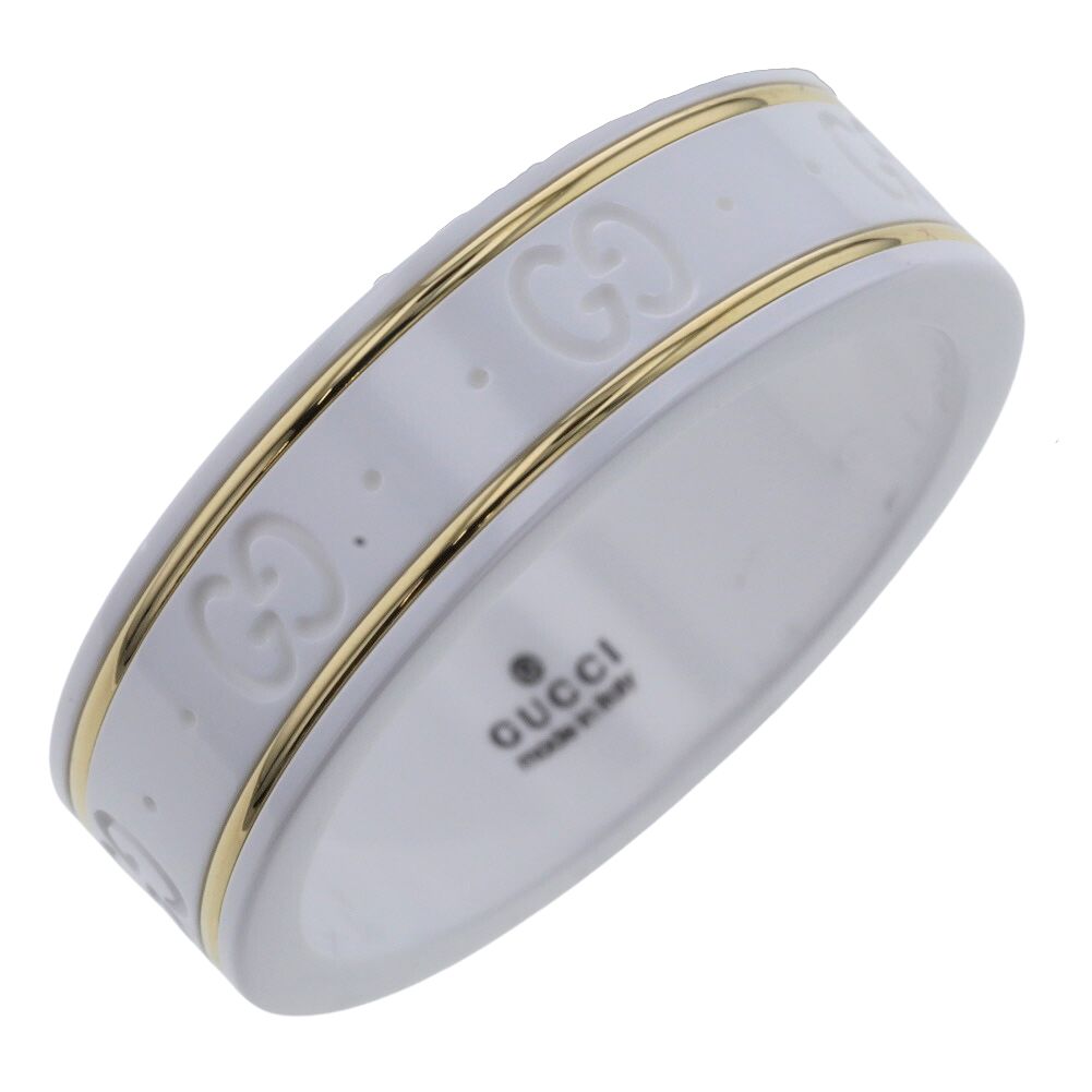 18K Gold GG Icon Ring for Women - Luxury Fashion Jewelry Gift for Birthday, Anniversary & Special Occasions