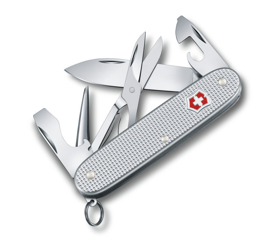 Victorinox Swiss Army Pioneer X Knife - Multitool Pocket Knife with Alox Scales, Keychain Attachment - Perfect for Camping, Hiking & Everyday Carry (EDC)