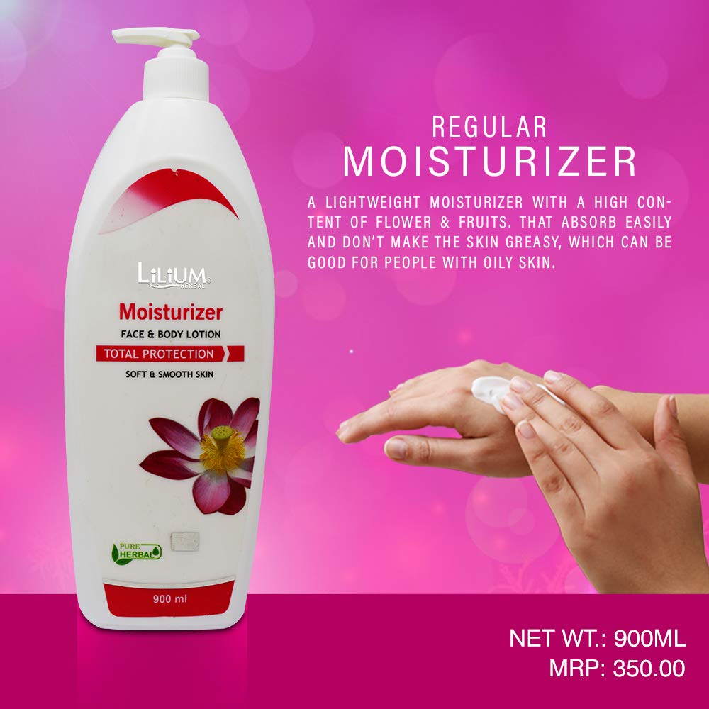 Lilium Hydrating Body Lotion 500ml - Deep Moisturizer for Dry Skin | Daily Use for Soft & Smooth Skin at Home or Gym