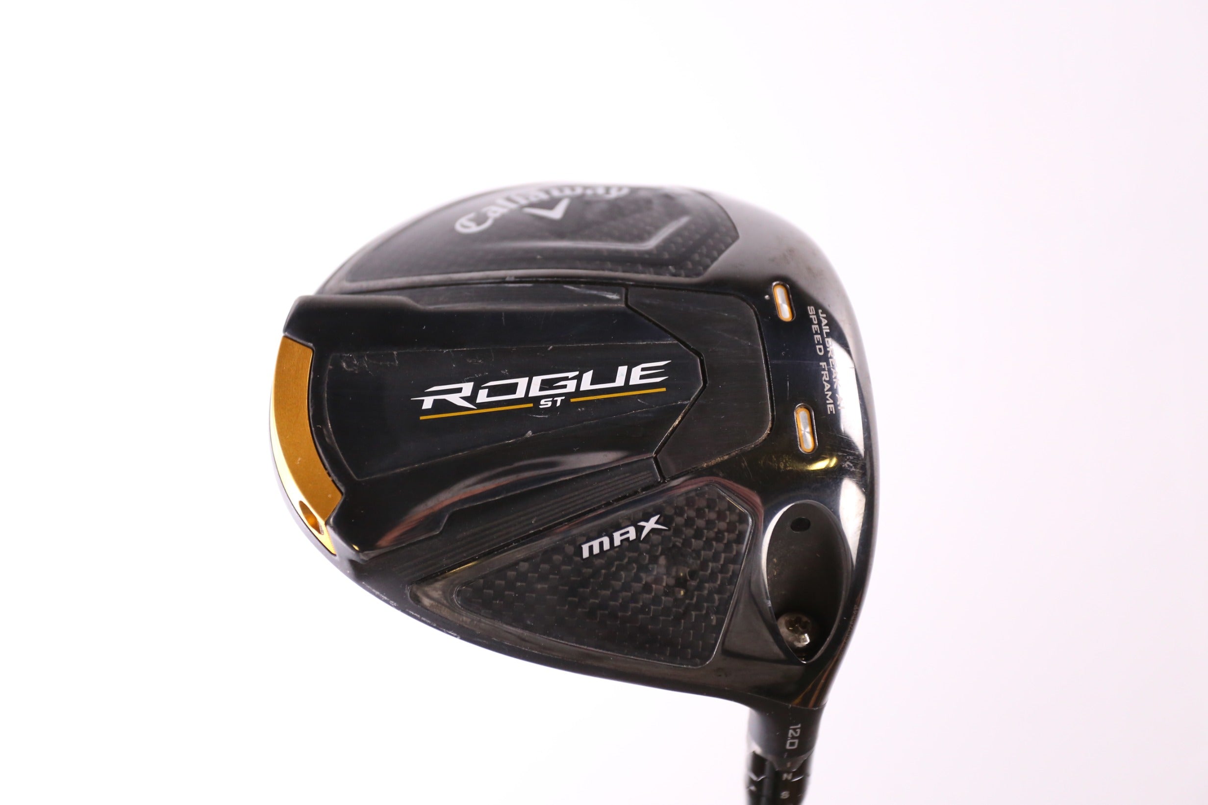 Used Callaway Rogue ST MAX Driver 12° Regular Flex Right Handed Golf Club - Mitsubishi Tensei Blue AV Shaft for Men | Perfect for Improving Distance & Accuracy on the Course