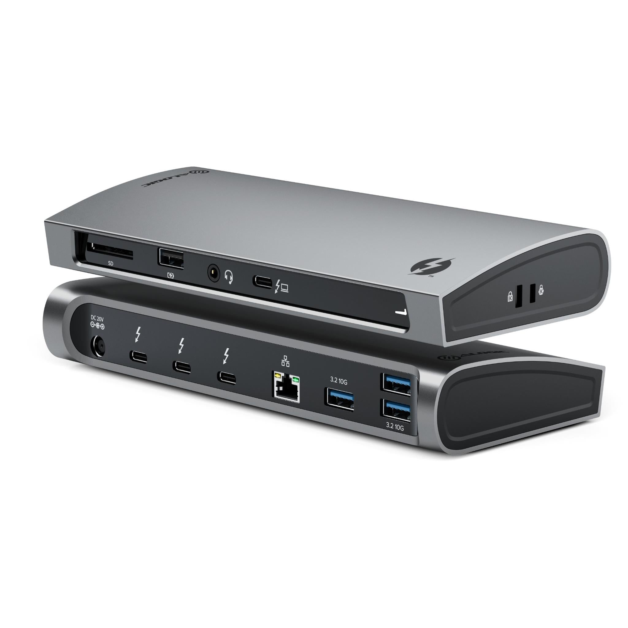 ALOGIC Thunderbolt 4 Blaze Docking Station - 14-in-1 USB-C Hub with 100W Charging, 8K HDMI, SD Card Reader - Perfect for MacBook Pro, Dell XPS & Home Office Setup