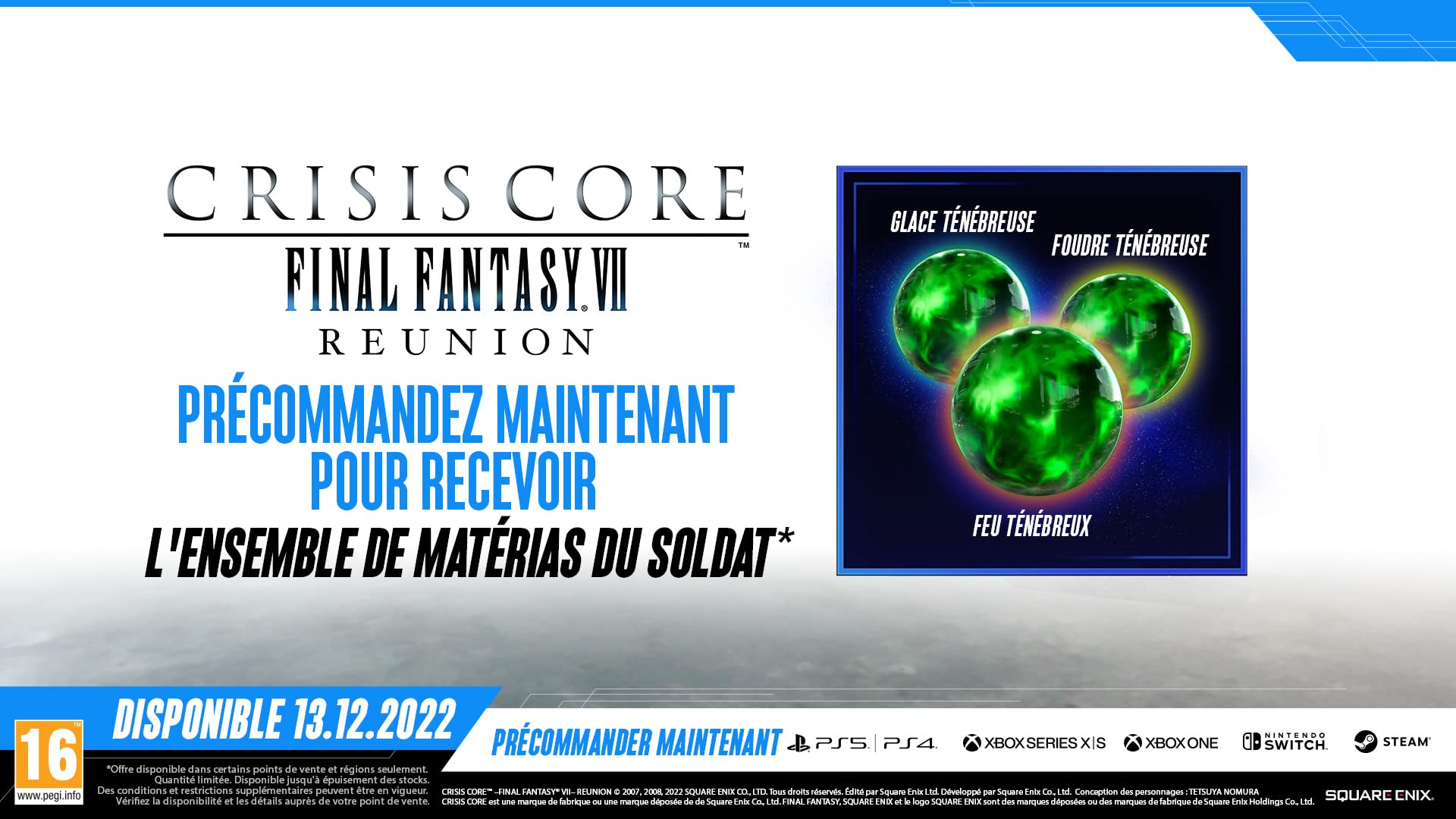 Crisis Core Final Fantasy VII Reunion PS5 Game - Action RPG Adventure for PlayStation 5 | Relive Zack Fair's Story | Perfect for FF7 Fans & RPG Enthusiasts | Great for Solo Gaming & Fantasy Storytelling Experiences