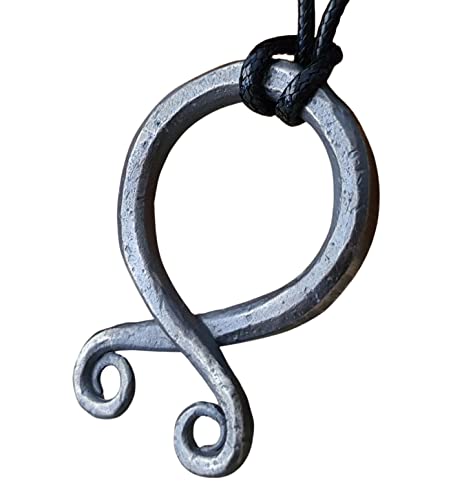 Troll Cross Necklace - Silver