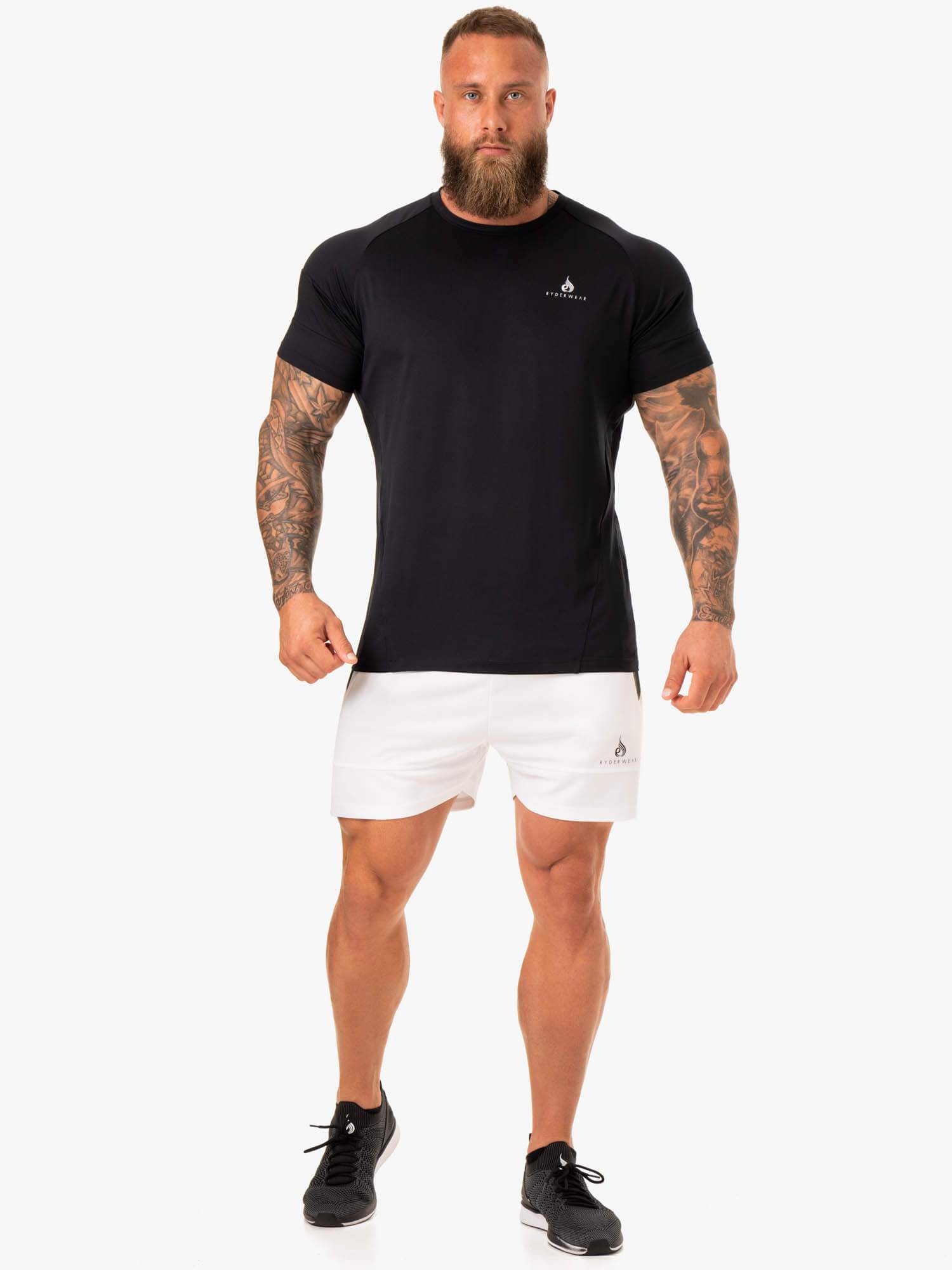 Action Mesh Shorts for Men - White Breathable Athletic Running Shorts | Perfect for Gym, Workout & Outdoor Sports
