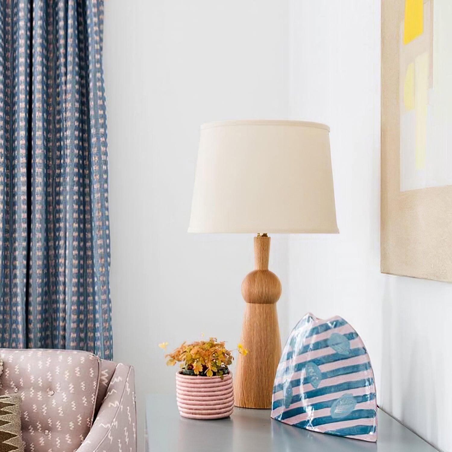Bella Table Lamp - Modern LED Bedside Lamp with USB Port, Touch Control & Adjustable Brightness - Perfect for Bedroom, Living Room & Office Decor