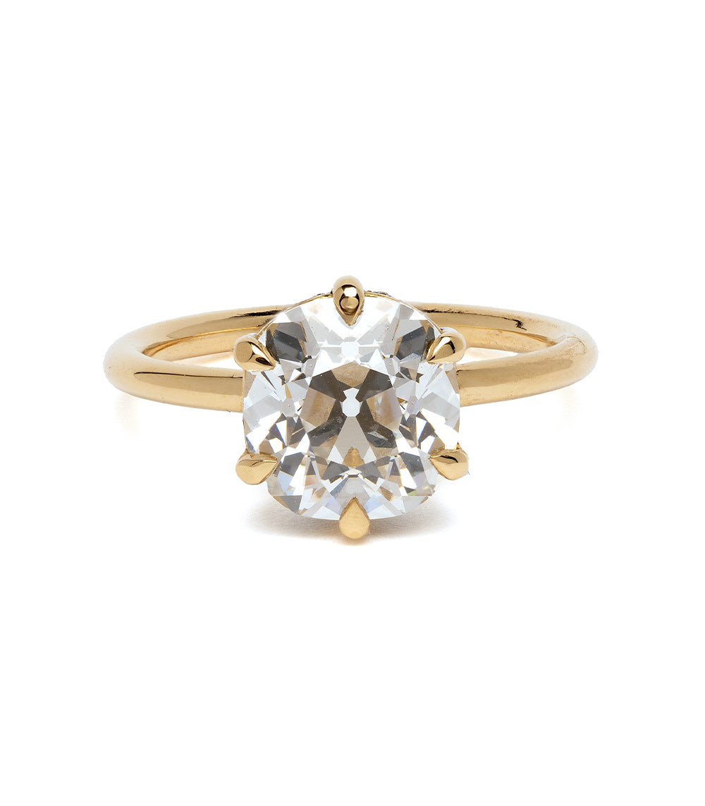 3 Carat Lab Grown Diamond Engagement Ring for Women - Elegant Solitaire Wedding Band - Perfect for Proposals, Anniversaries & Special Occasions