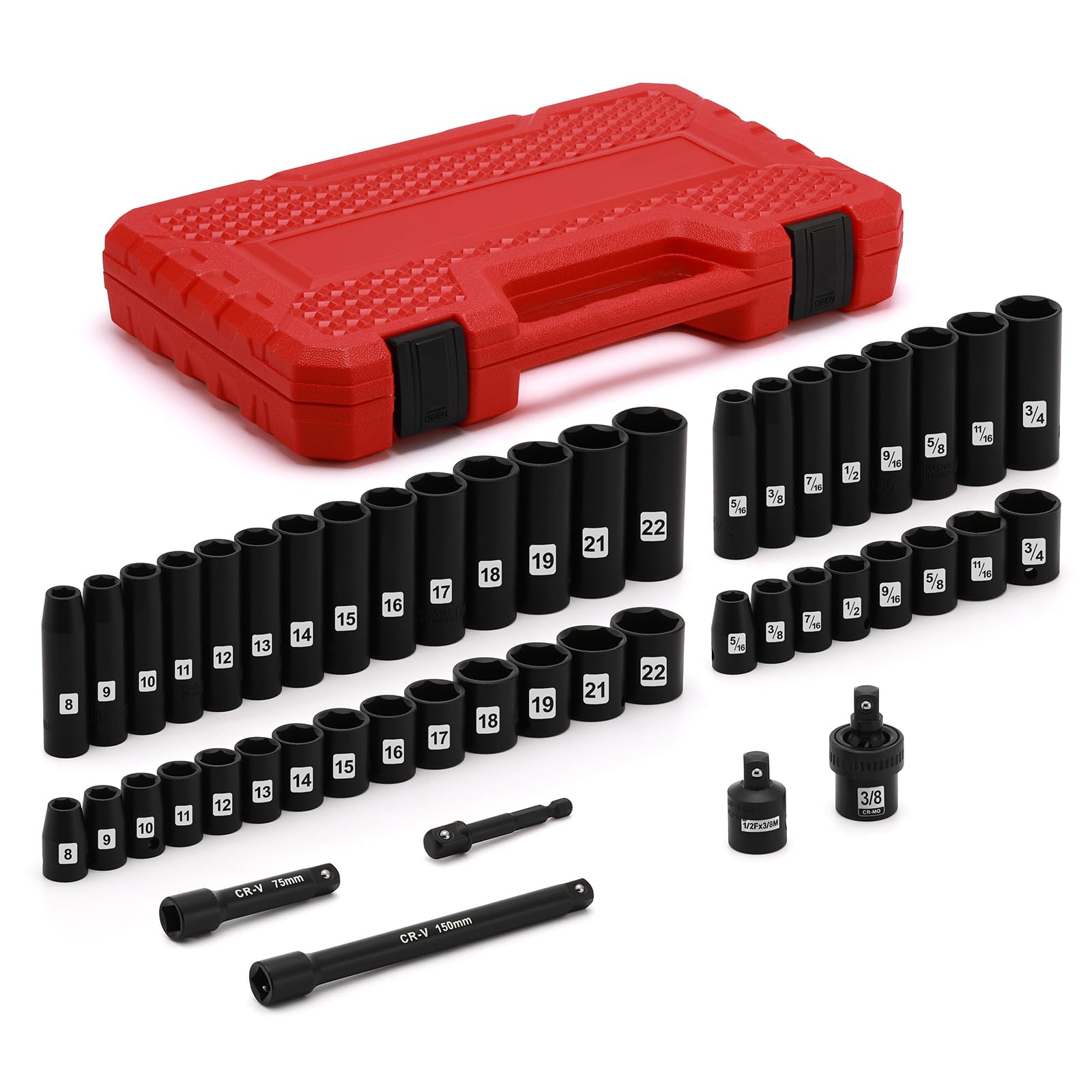 EMENTOL 49-Piece 3/8
