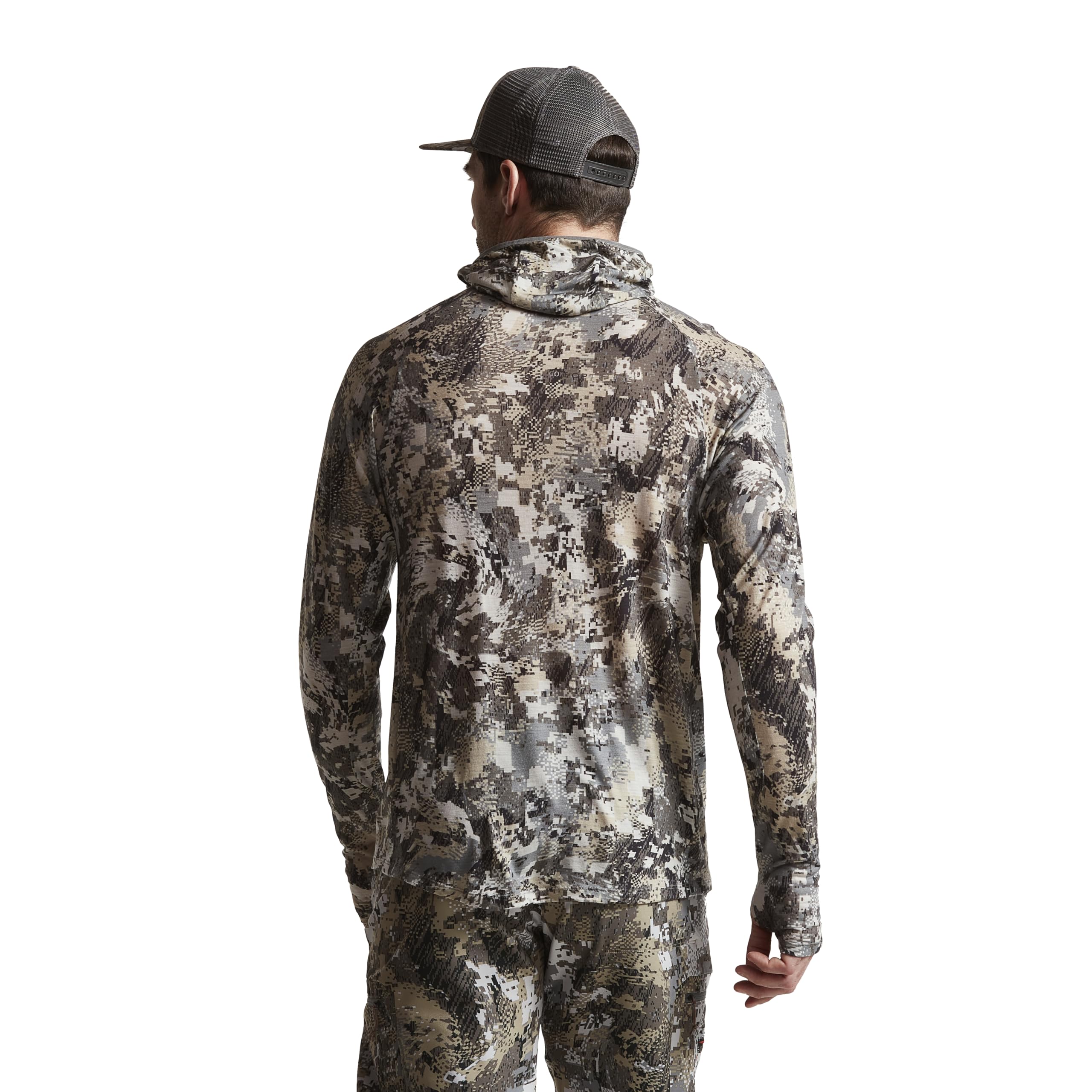 SITKA Gear Men's Core Merino 120 Hoody - Lightweight Merino Wool Base Layer for Hunting & Outdoor Activities - Perfect for Cold Weather Hiking, Camping & Backpacking