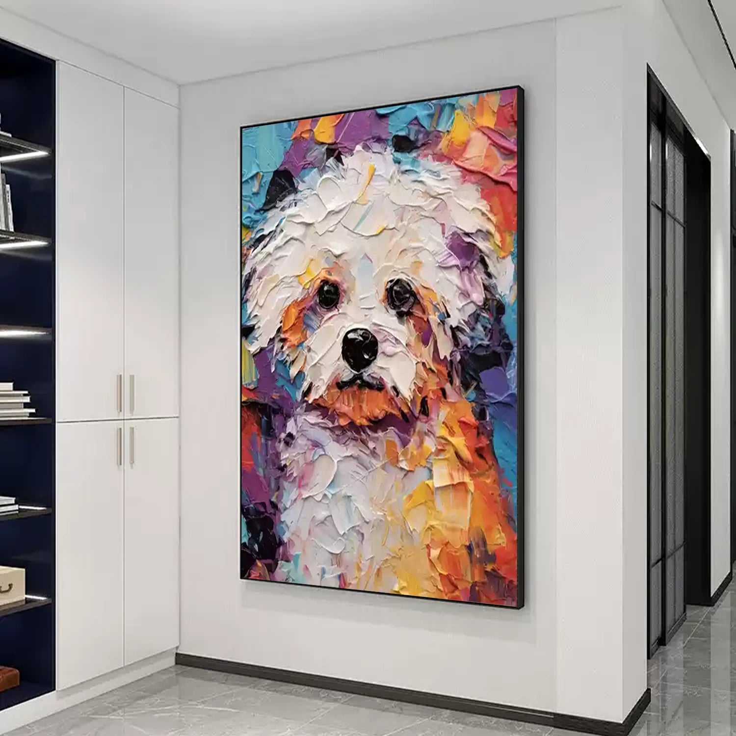 Animal Art Painting #AP146 - Handmade Wildlife Canvas Art for Home & Office Decor | Perfect for Living Room, Bedroom, or Gift