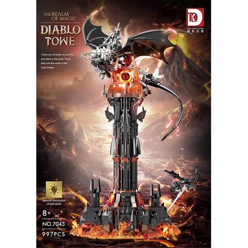 DK 7043 Dark Tower Board Game - Strategy Adventure Game for Adults & Teens - Perfect for Family Game Nights & Party Entertainment