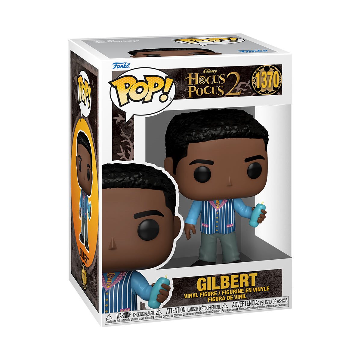 Hocus Pocus 2 Gilbert with Candle Funko Pop! Vinyl Figure #1370 - Collectible Disney Movie Merchandise for Halloween Decor & Gift Giving