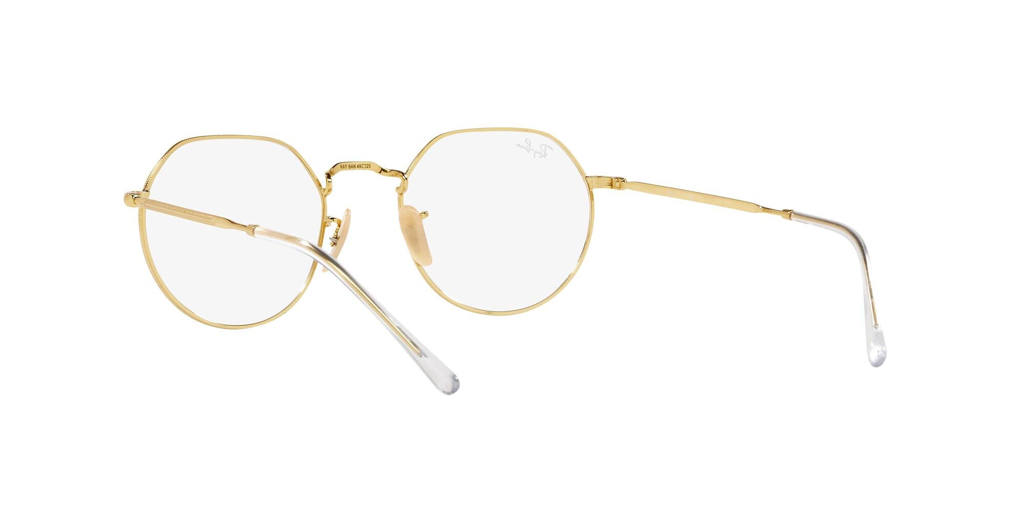 Ray-Ban Rx6465 Jack Round Prescription Eyeglass Frames - Classic Round Glasses for Men & Women - Perfect for Reading, Work & Everyday Use