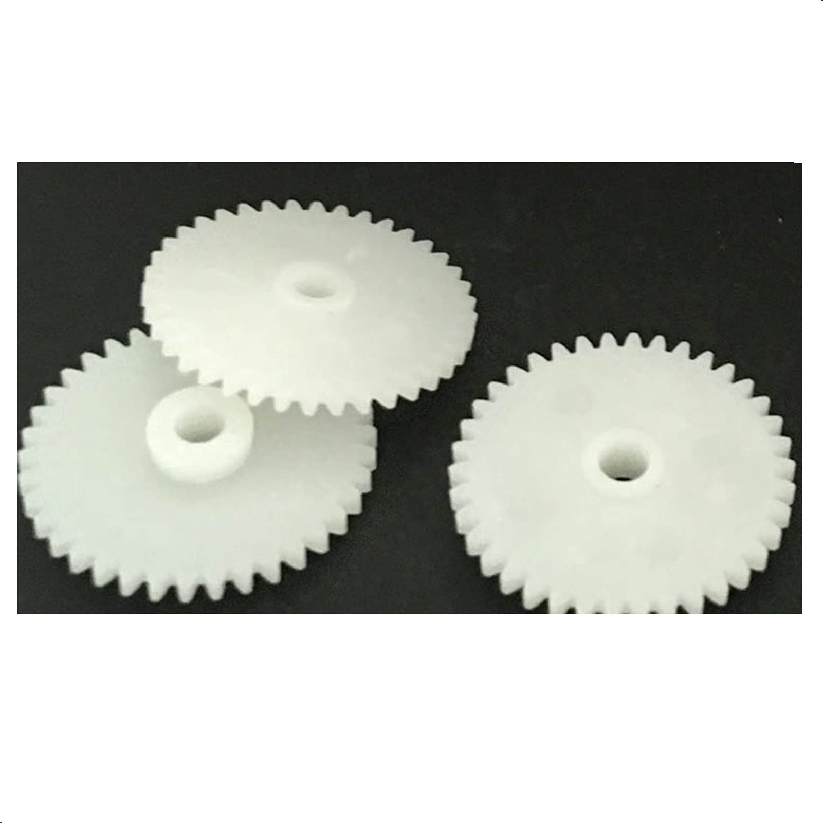 ALANOOY 383A 0.5M 20MM Plastic Gear - 38 Teeth, Modulus 0.5, 3mm Hole Diameter - 10pcs/Lot - Perfect for RC Cars, Robotics, DIY Projects & Mechanical Repairs
