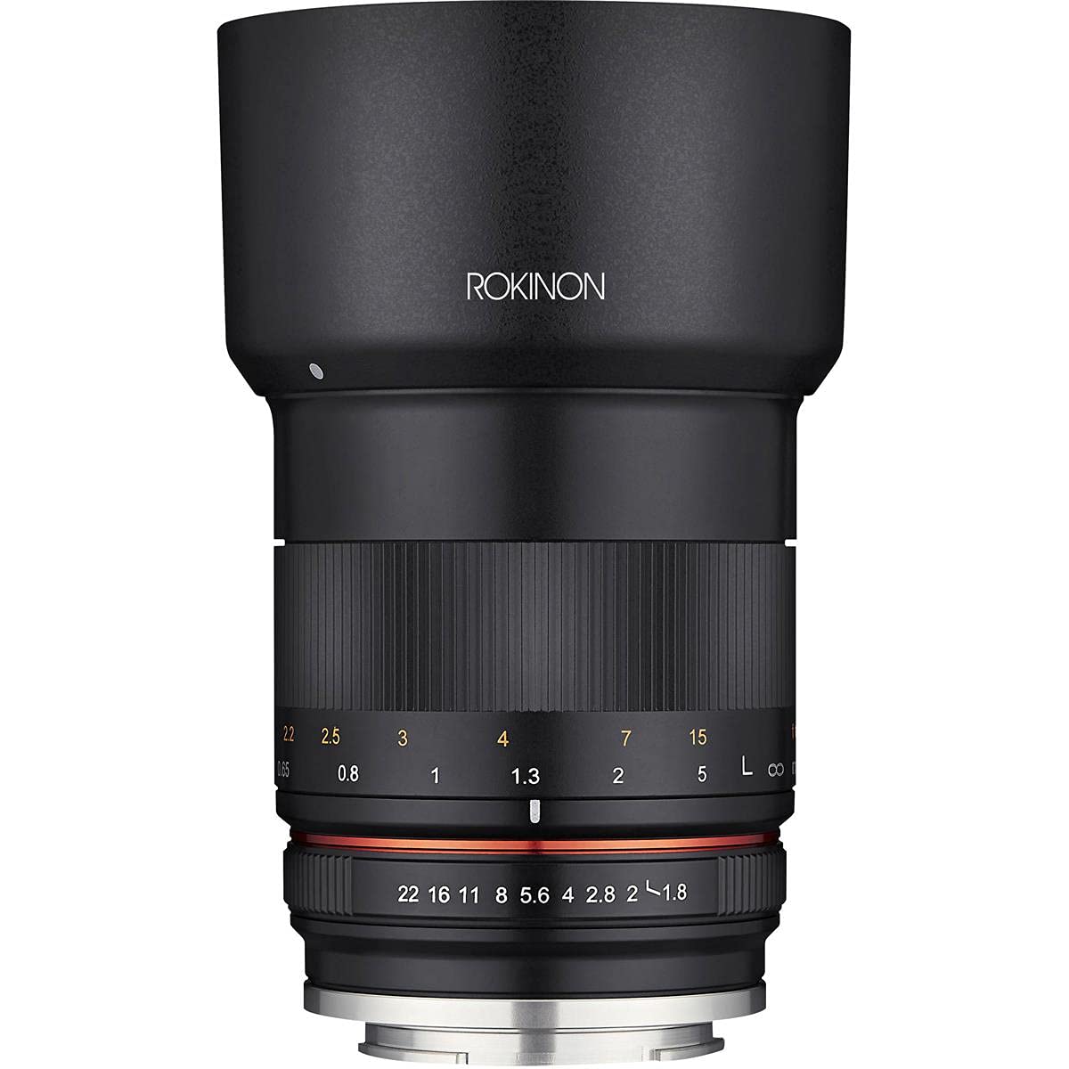 Rokinon 85mm f/1.8 Manual Focus Lens for Sony E Mount Nex Series Cameras - Black | Portrait & Low Light Photography