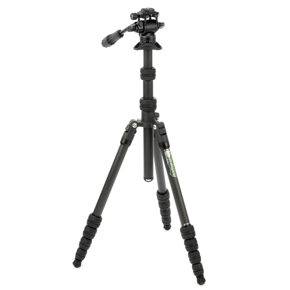 Punks Brian 2.0 Professional Video Tripod Kit with AirHed Trinity - Lightweight Aluminum Tripod for DSLR Cameras, Perfect for Vlogging, Live Streaming, and Outdoor Photography (Special Order)