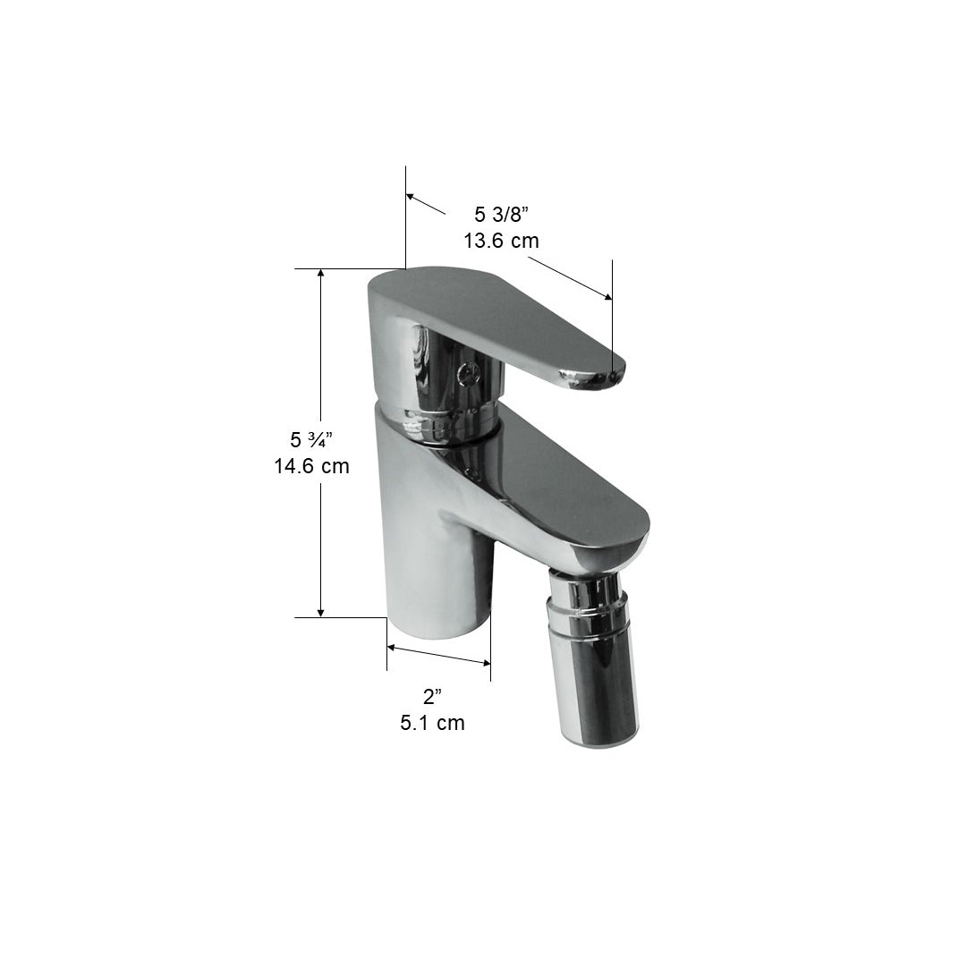 LED Light Chrome Bathroom Faucet - Modern Water-Saving Touchless Sensor Tap for Sink, Vanity & Wash Basin - Perfect for Home, Hotel & Commercial Use