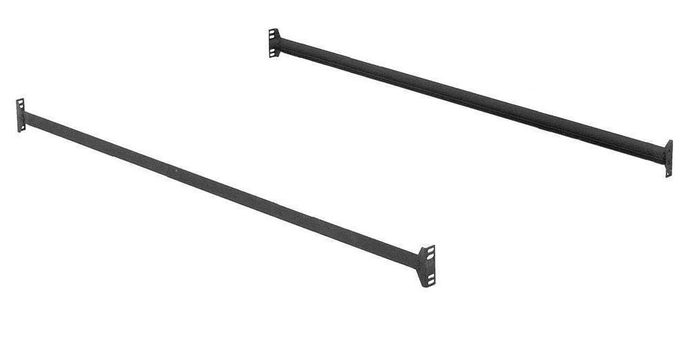 Heavy Duty Bolt-On Bed Rails for Twin XL, Full XL & Queen Size Beds - Universal Fit Metal Bed Frame Support with Anti-Slip Design for Enhanced Safety in Dorms, Guest Rooms & Home Use