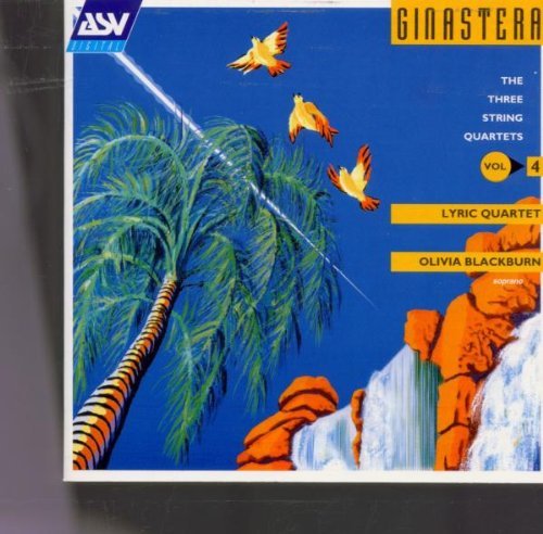 Lyric Quartet - Ginastera: 3 String Quartets (1996) | Classical Music CD | Perfect for Home Listening & Music Study