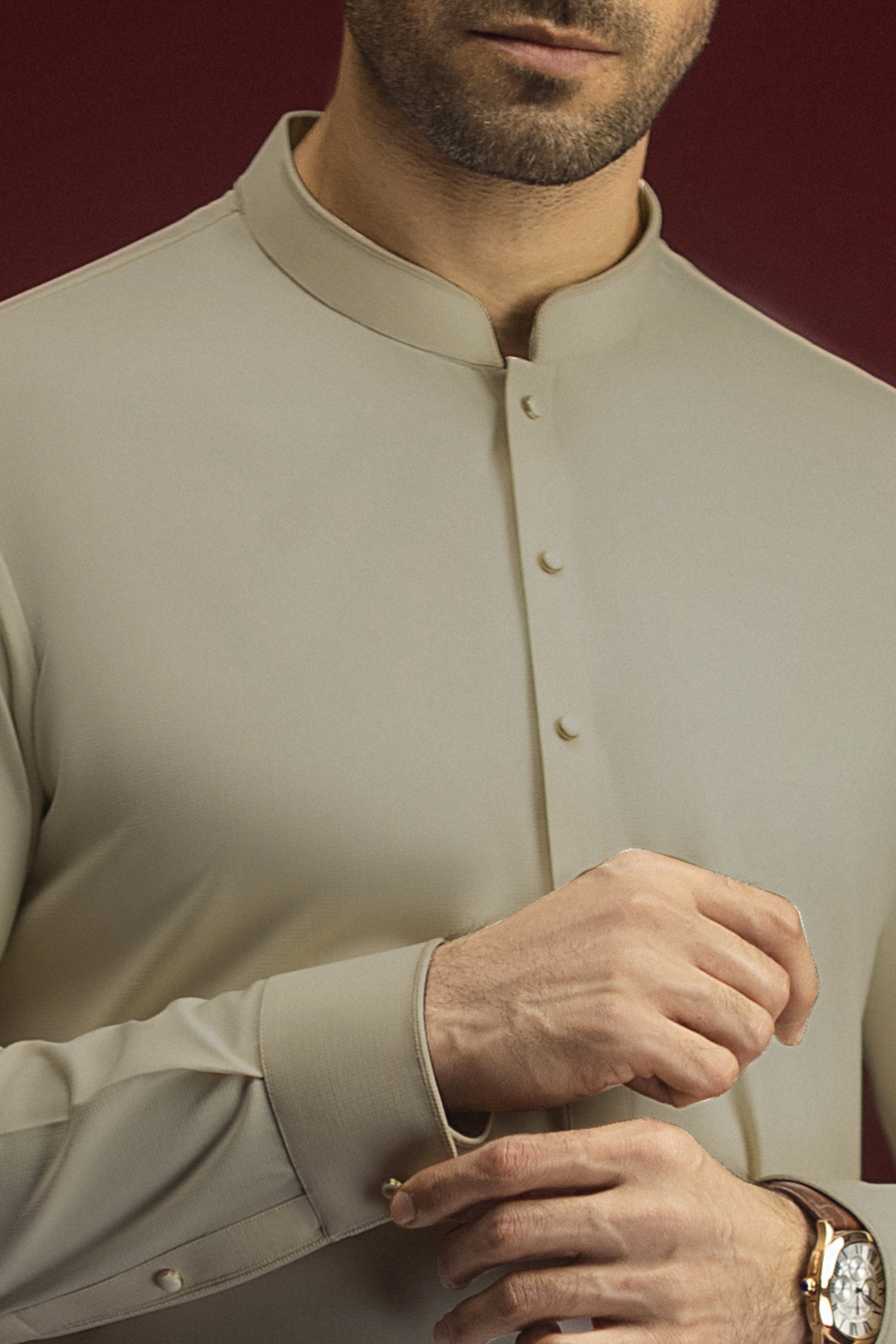 Elegant Blended Brown Shalwar Kameez for Men & Women - Premium Cotton Blend Traditional Pakistani Outfit - Perfect for Weddings, Festivals & Cultural Events