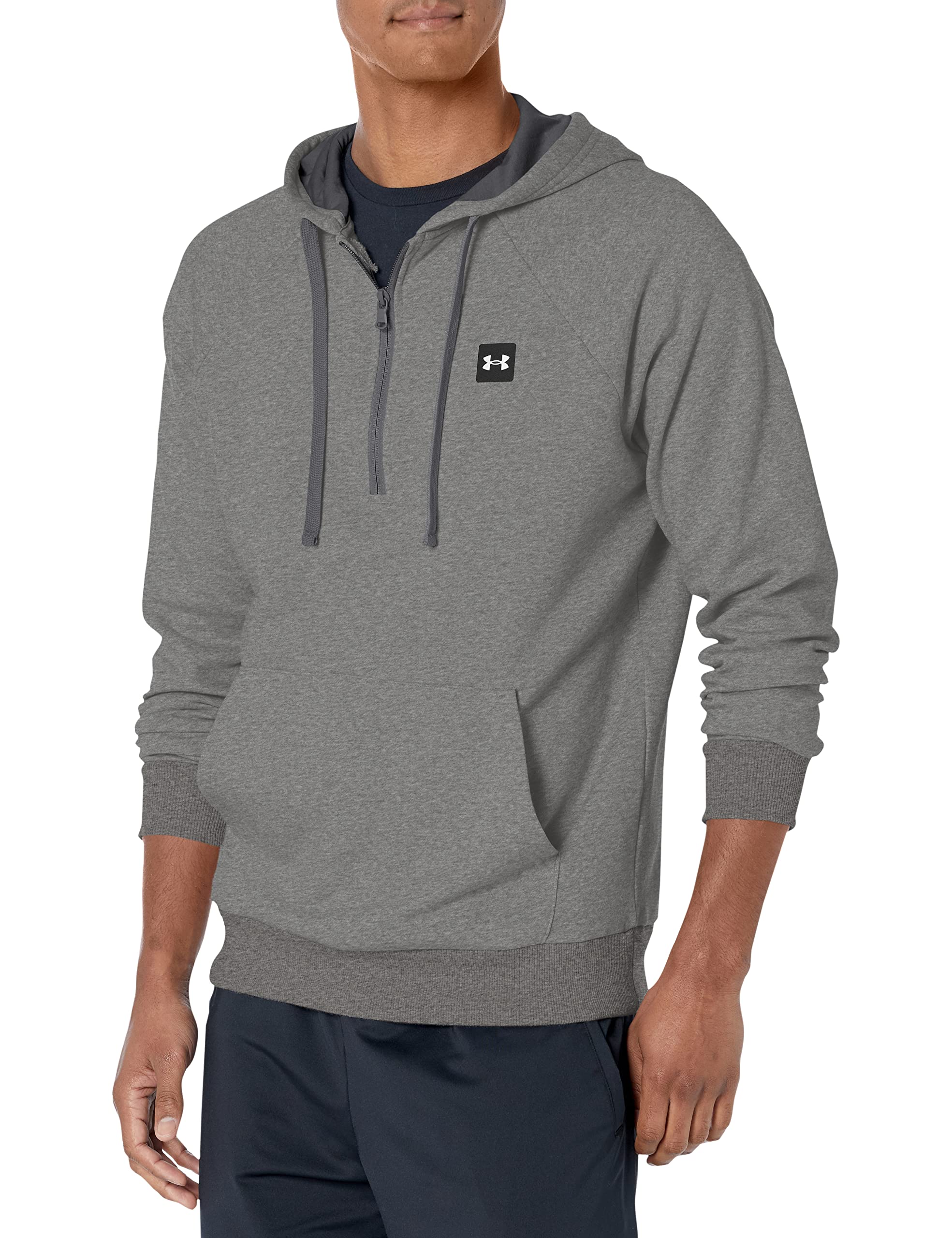 Under Armour Men's Comfort Fit Fleece Sweatshirt - Lightweight, Breathable Workout Hoodie for Gym, Running & Casual Wear