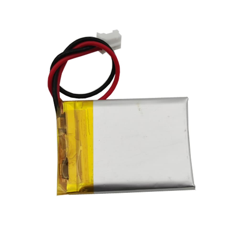 BALOLO (1-Pack) 3.7V 4.2V Rechargeable Polymer Lithium Battery for Micro Cameras, Mini Drones, and Small Electronics - Long Lasting Power Supply for Photography & Portable Devices