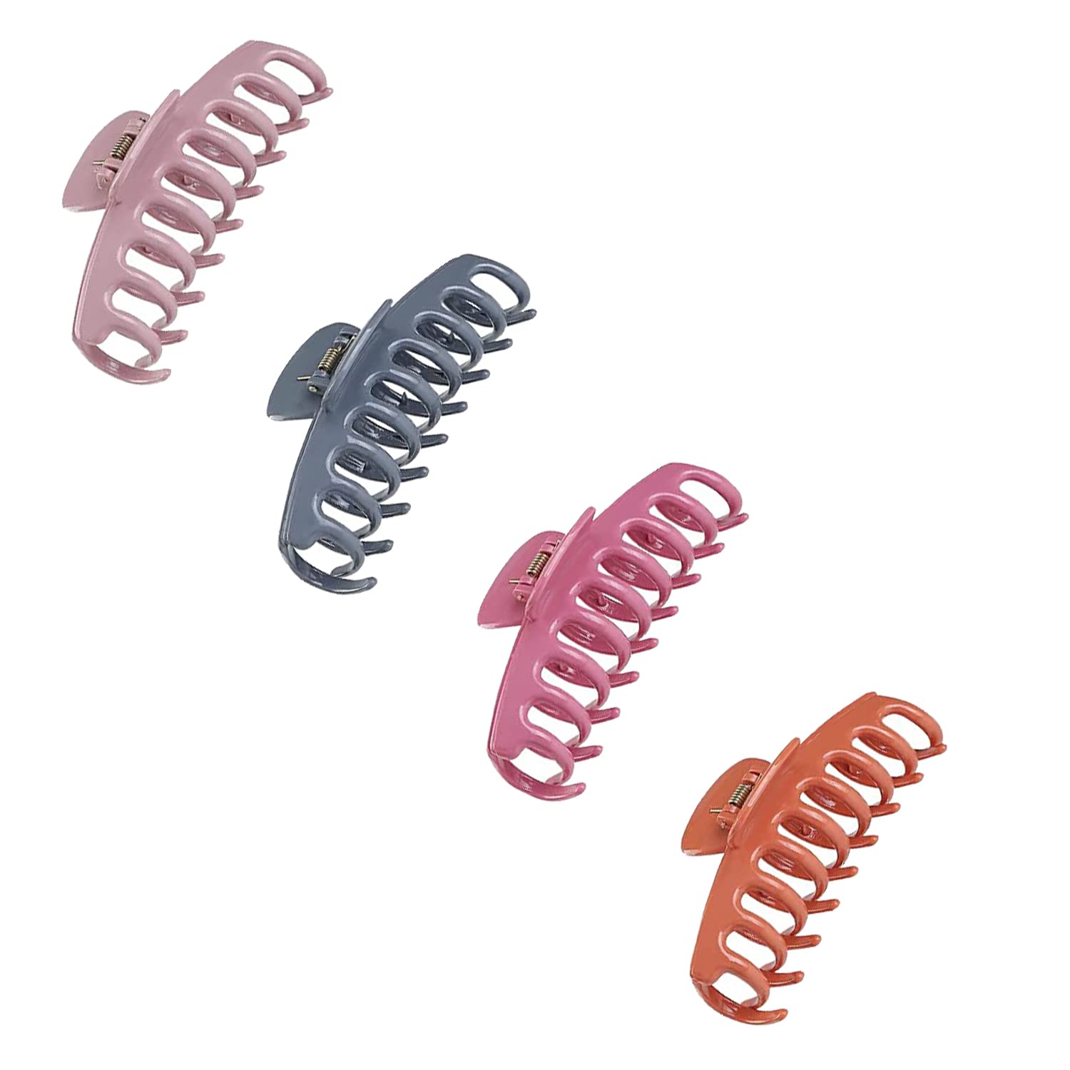 Stylish Acrylic Large Hair Clips for Women - 4