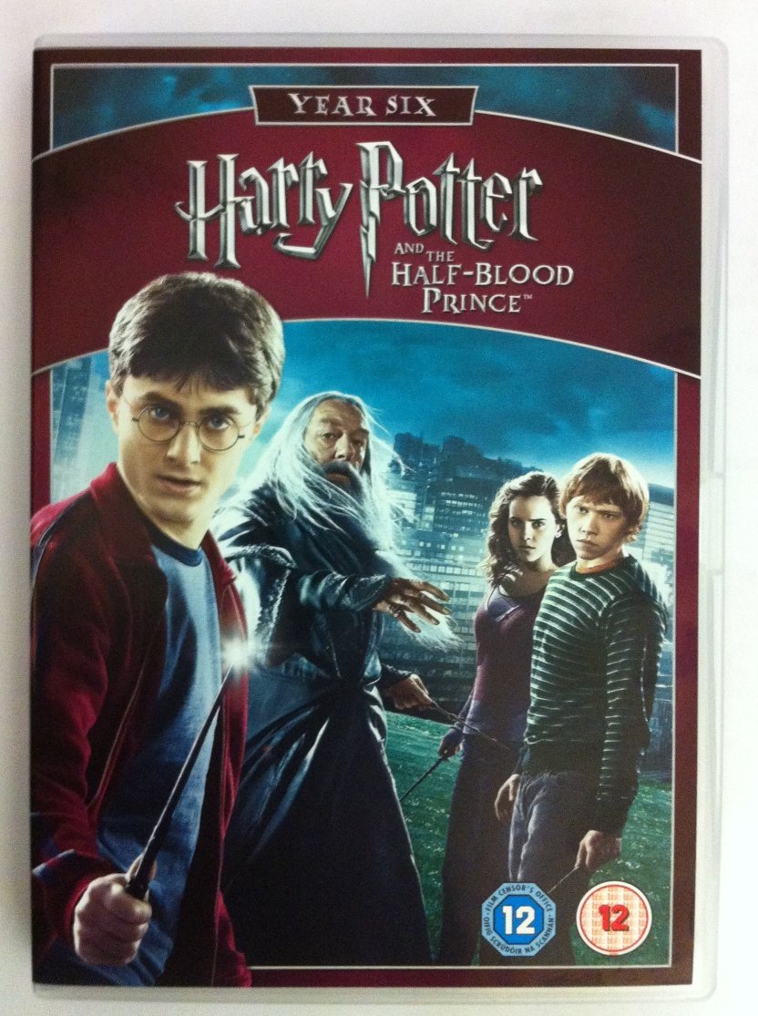 Harry Potter and the Half-Blood Prince DVD - Region Free - Widescreen Edition - Perfect for Movie Nights & Harry Potter Fan Collections